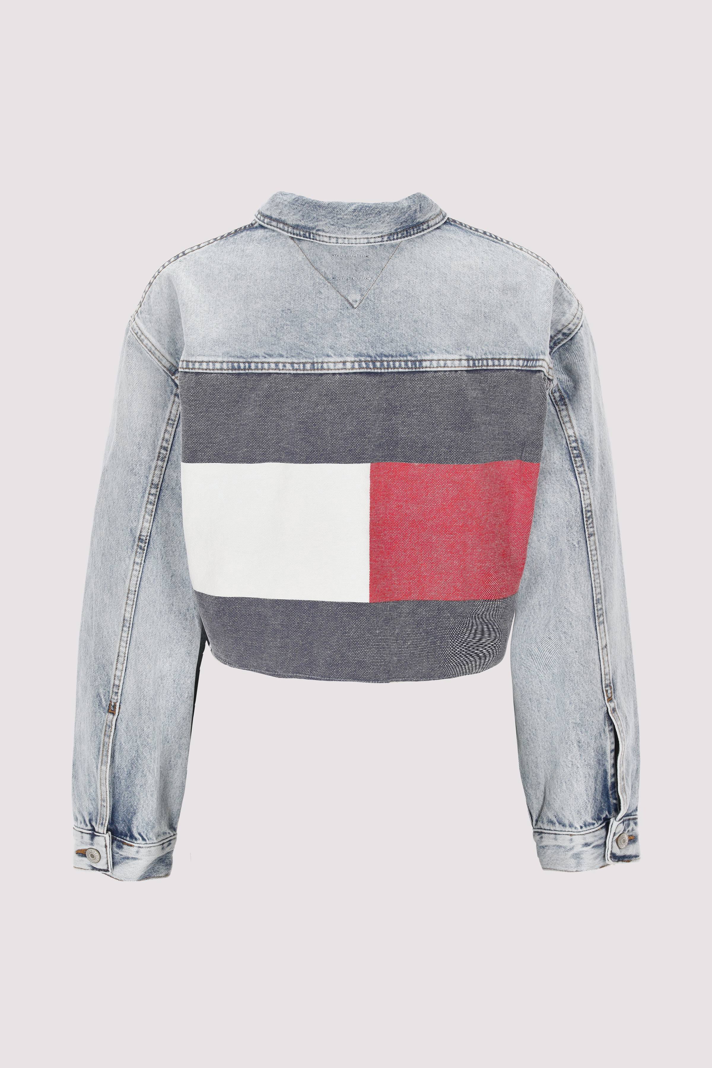 Tommy Jeans - CROPPD TRCKR JKT RWB EXT CI603 Tommy Jeans - CROPPD TRCKR JKT RWB EXT CI603