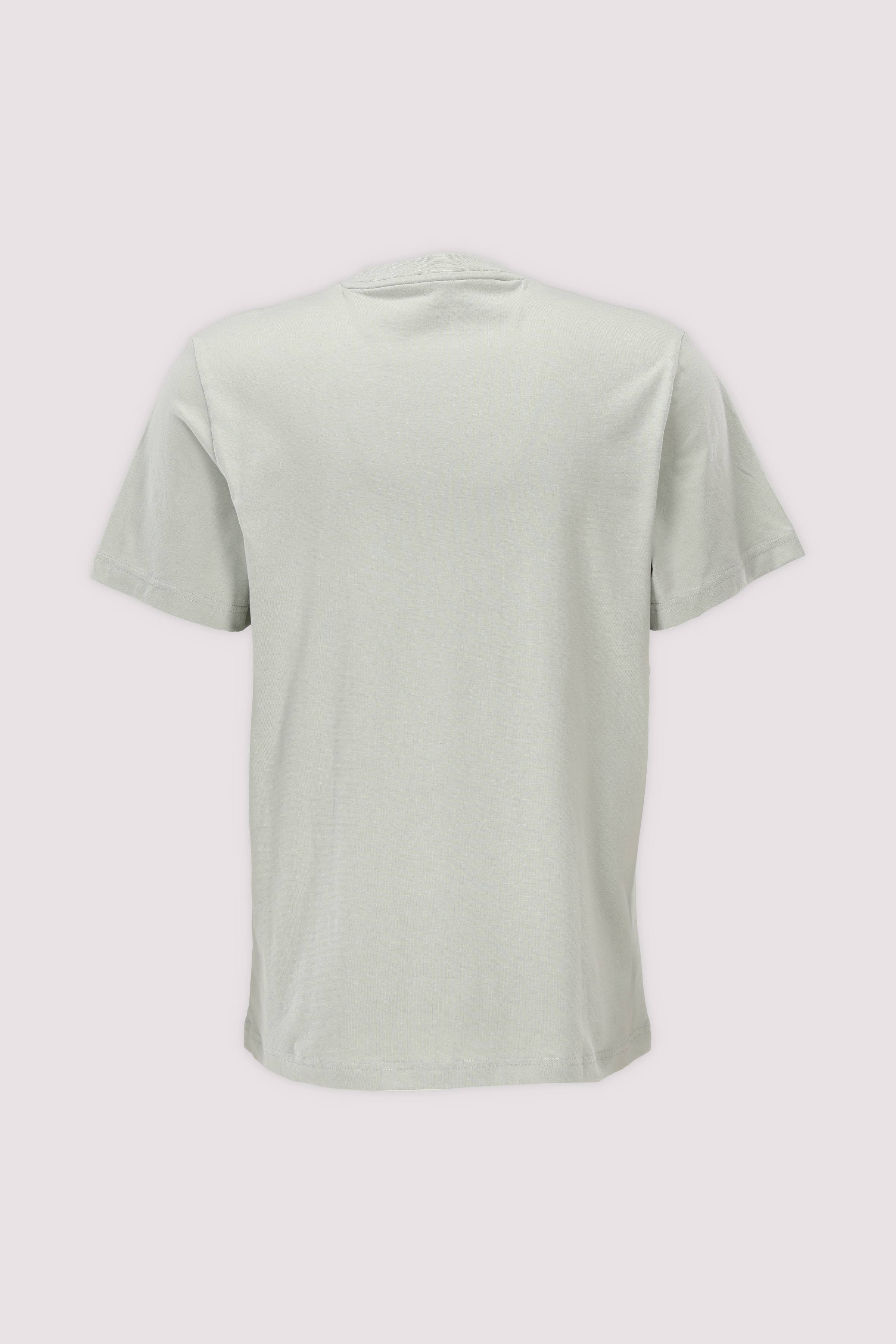 Selected T-Shirt Aqua Gray
