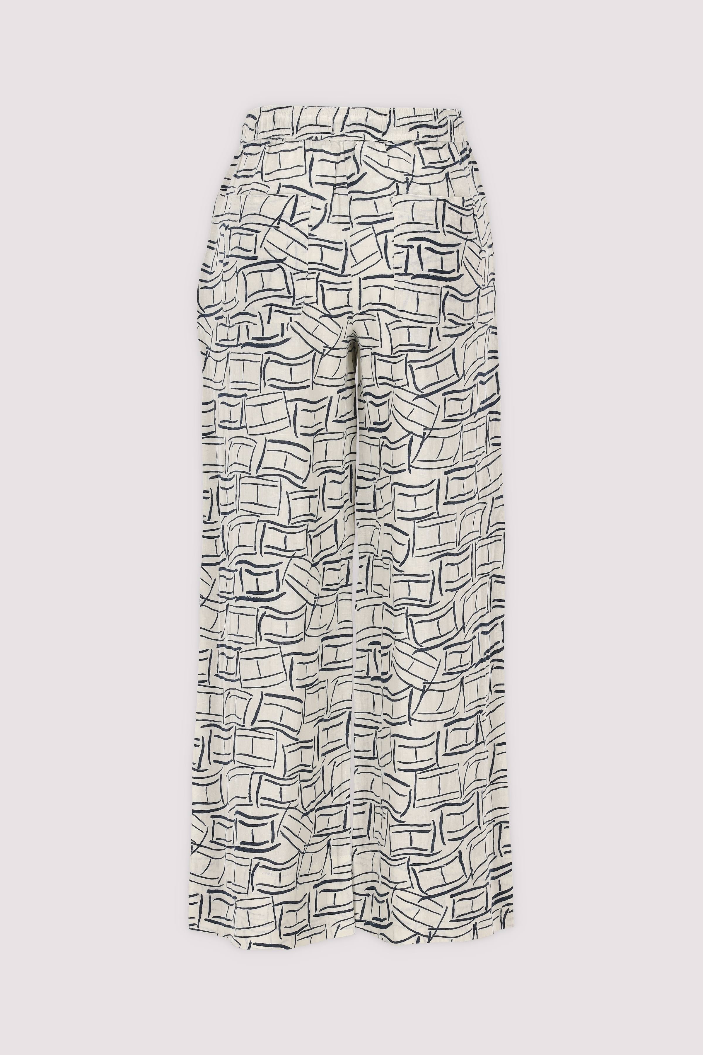 Tommy Hilfiger Leinenhose weiß