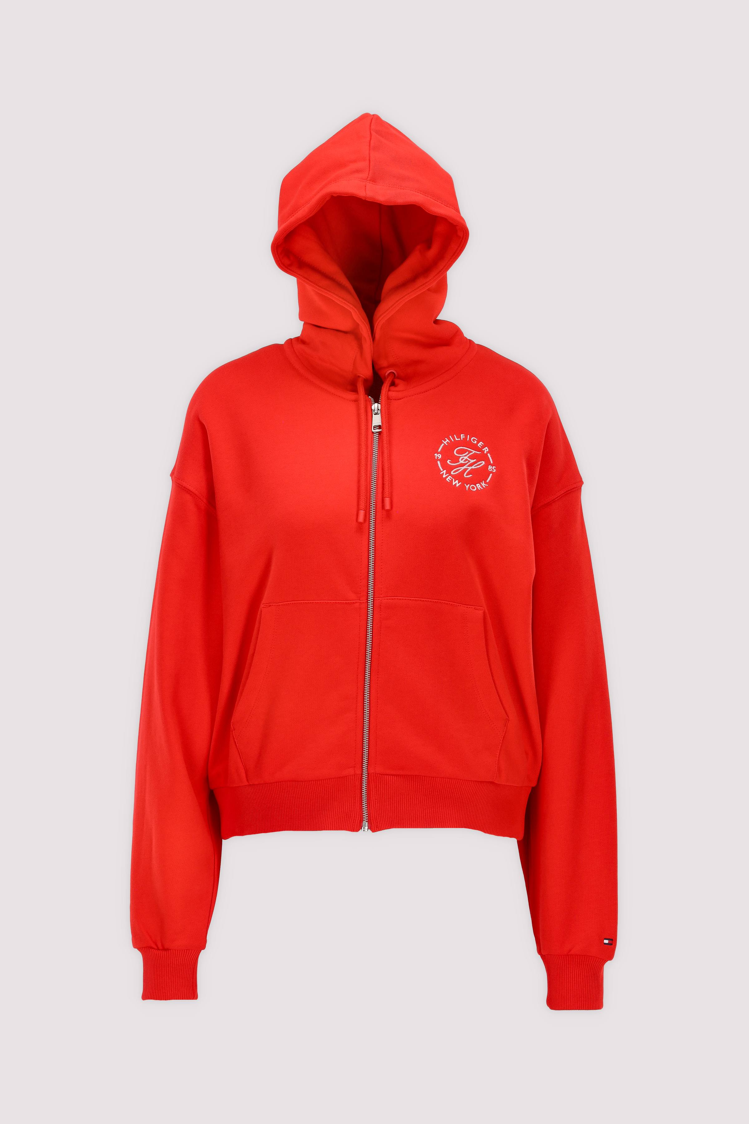 Tommy Hilfiger - Tommy Hilfiger Sweatjacke in Rot