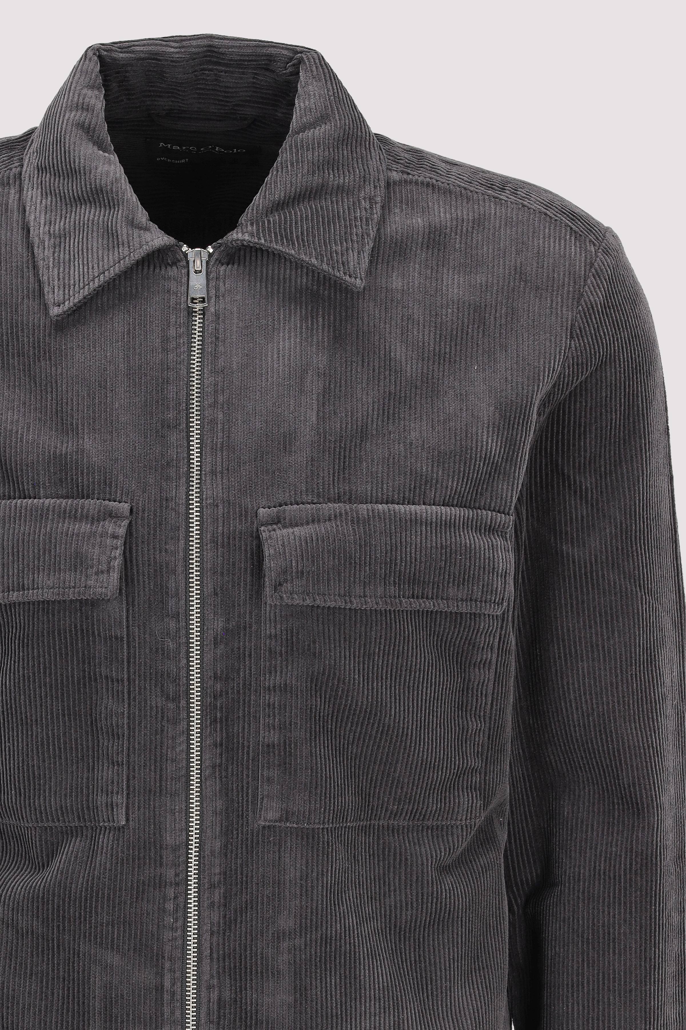 Marc O´Polo International - Overshirt with bowling collar,