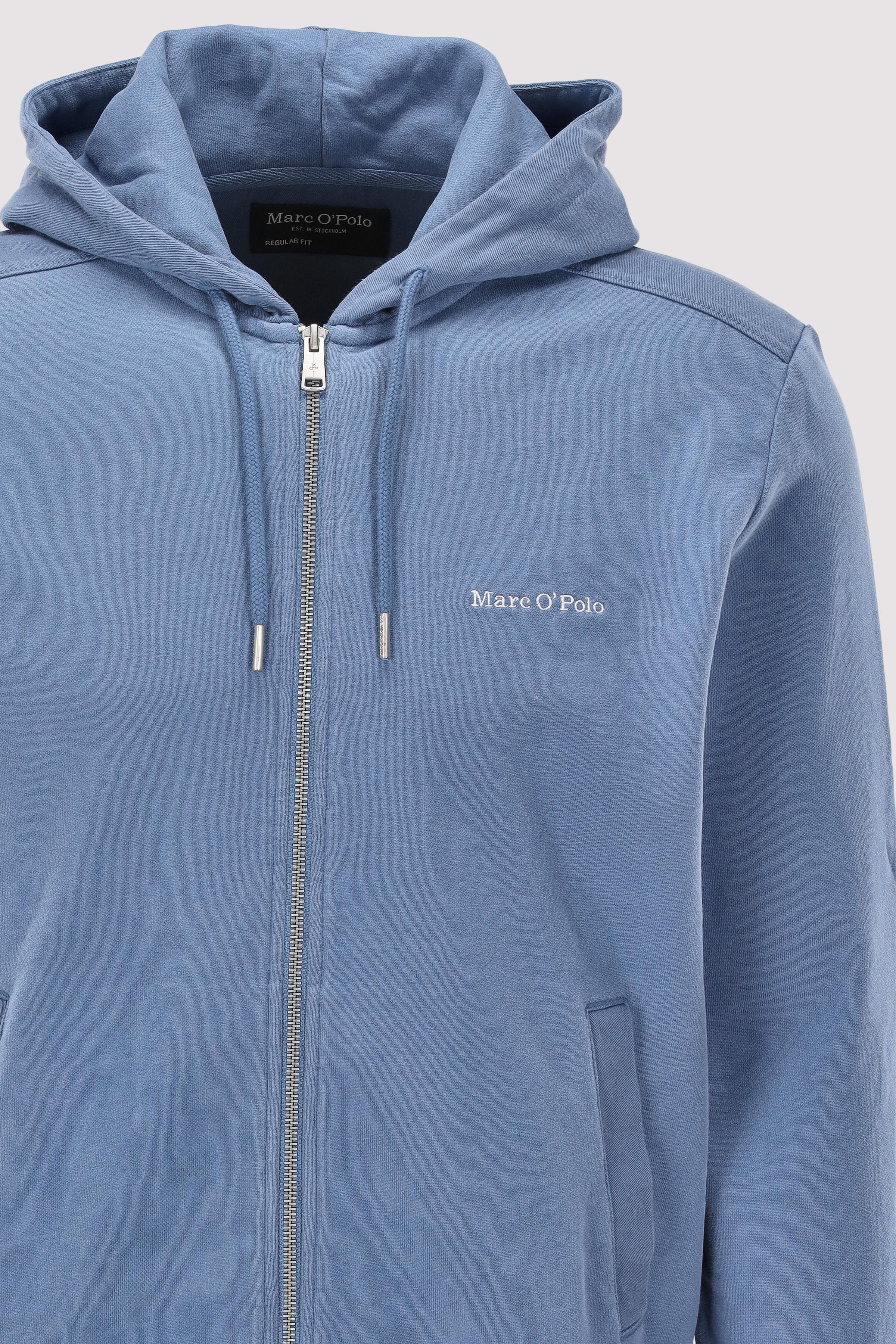 Marc O´Polo International - Sweatjacket, woven back yoke, Marc O´Polo International - Sweatjacket, woven back yoke,