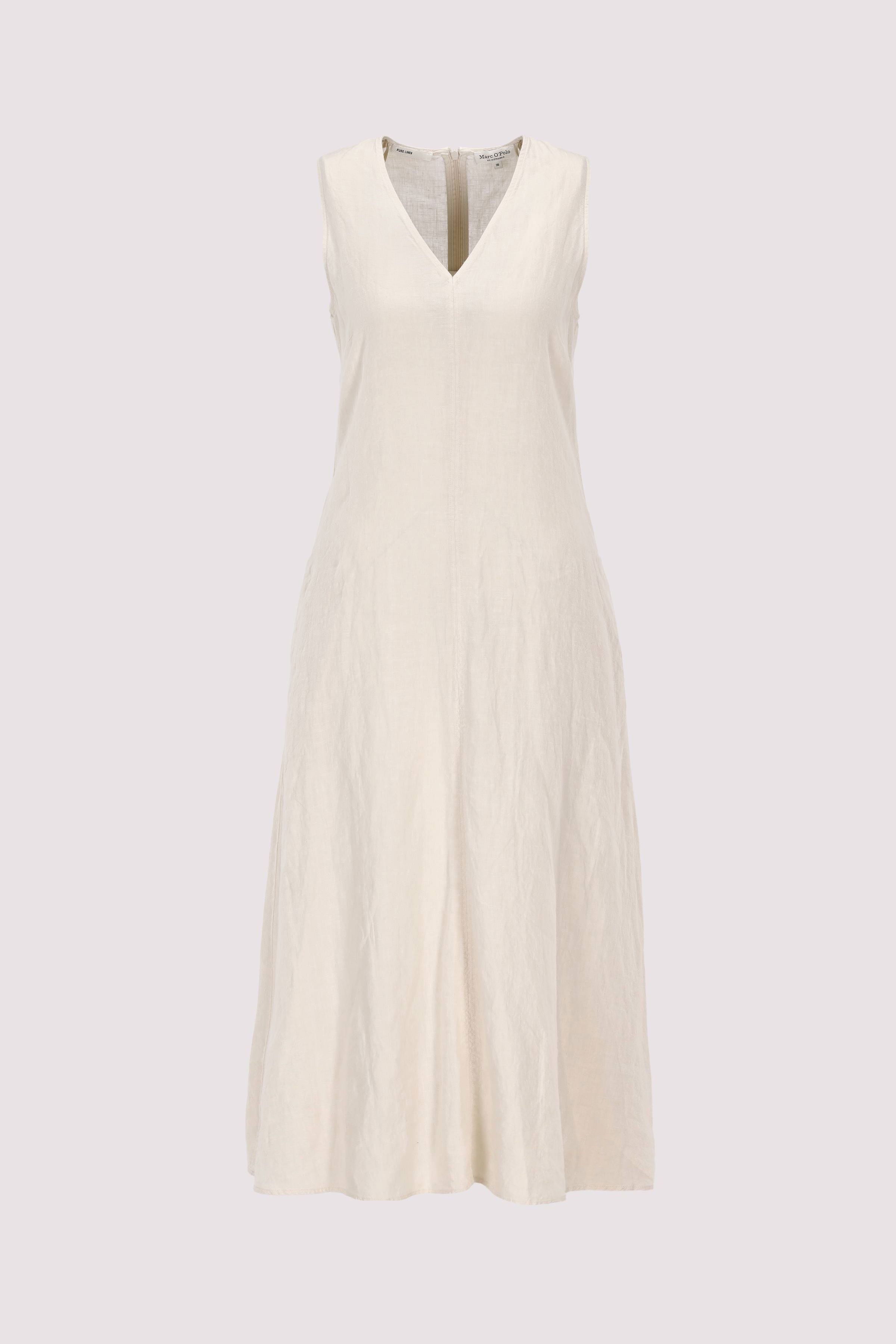 Marc O´Polo International - Dress, sleeveless, v-neck, fit Marc O´Polo International - Dress, sleeveless, v-neck, fit