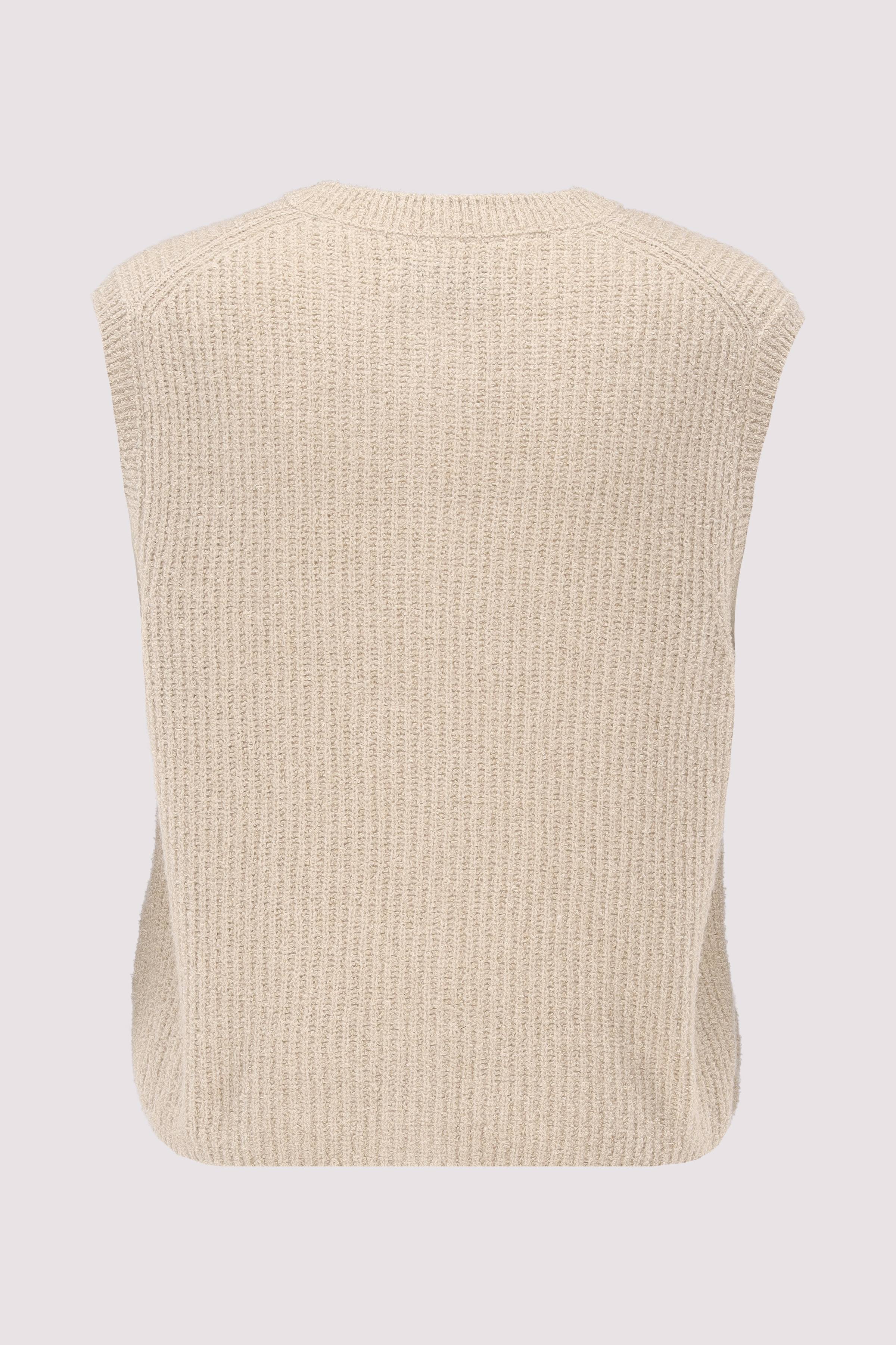 Marc O´Polo International - Vest, sleeveless, round neck Marc O´Polo International - Vest, sleeveless, round neck