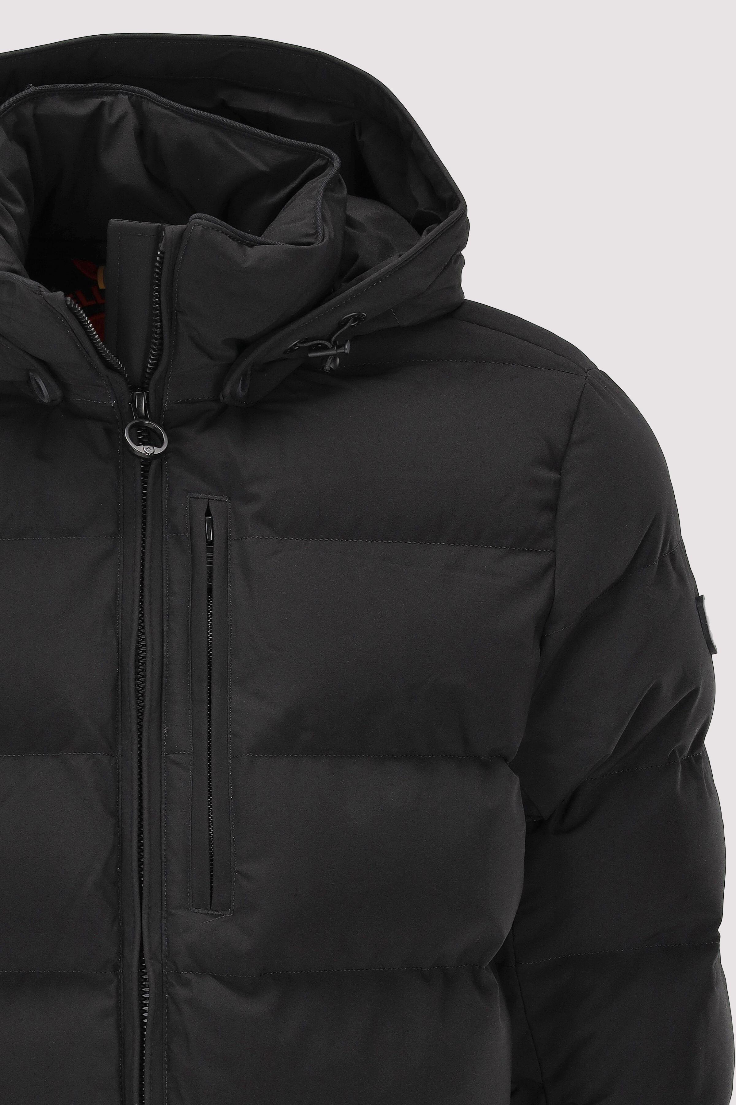 River island black sales puffer jacket mens