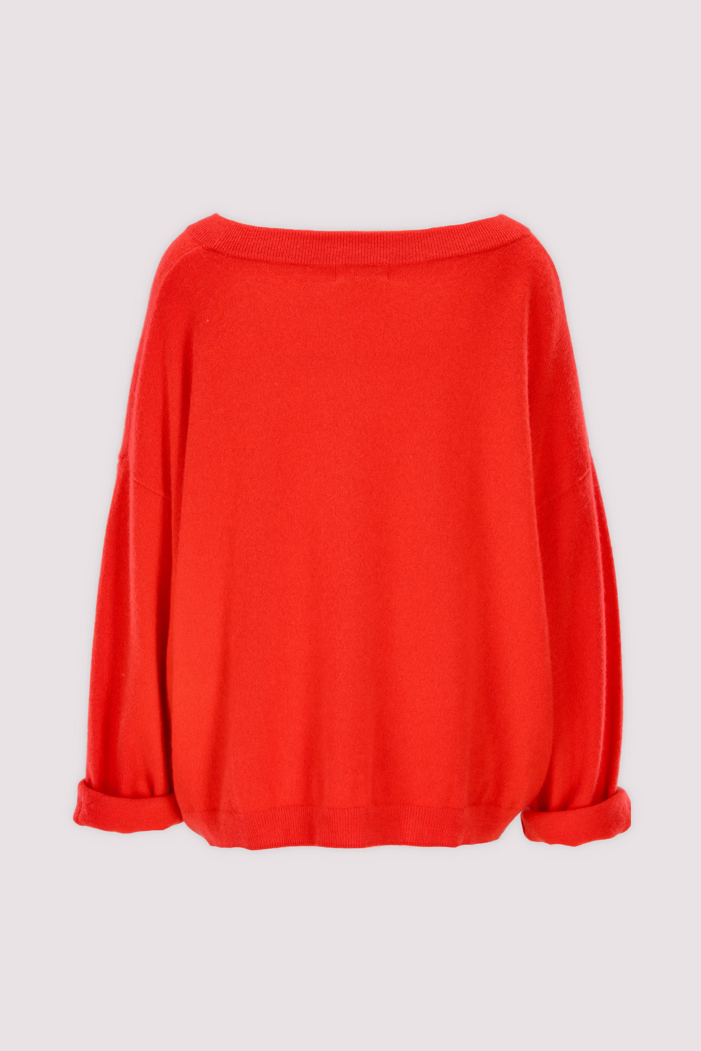 Pontia Pullover: Orange, vielseitig, zei