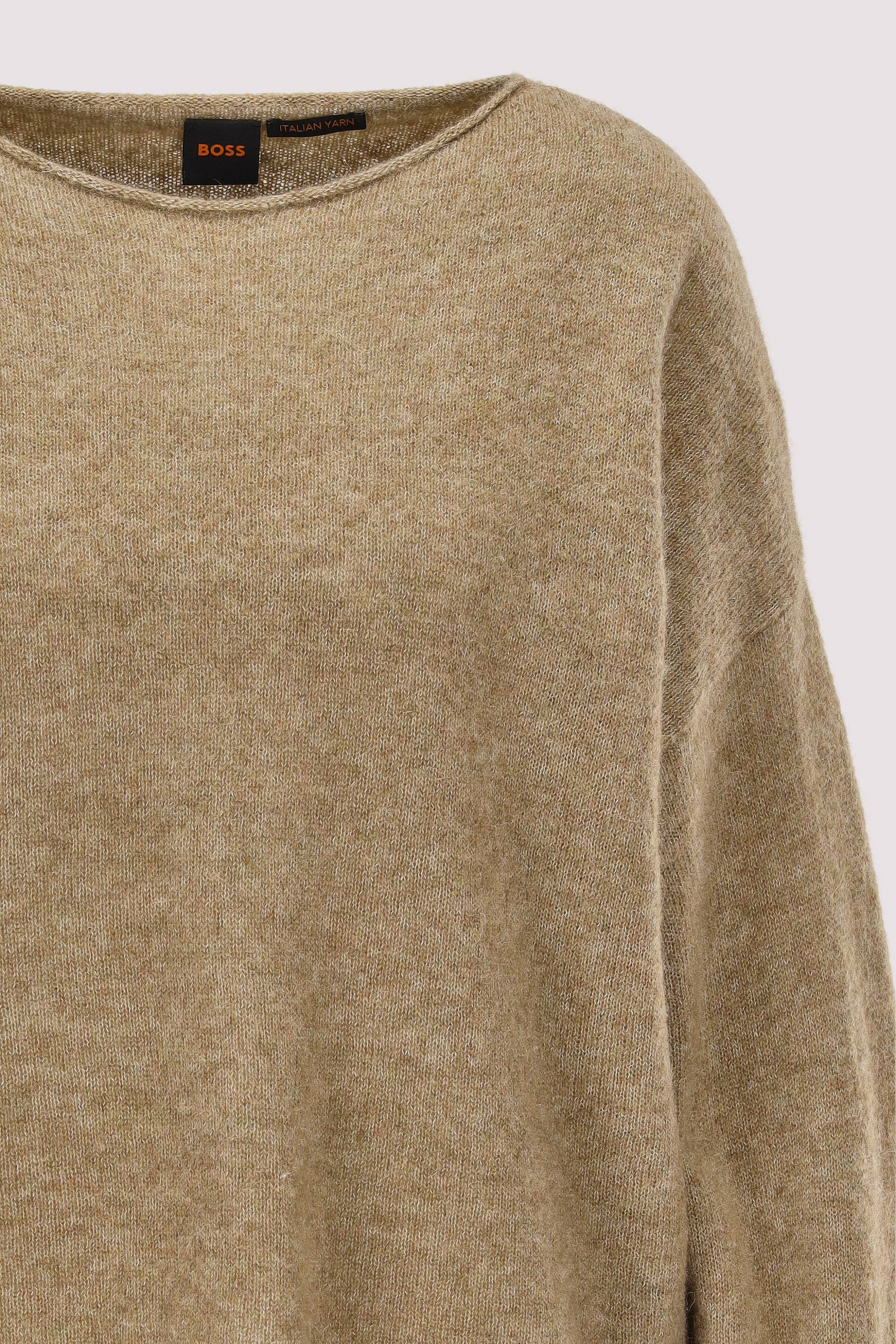 BOSS - BOSS Damen Pullover Open Green