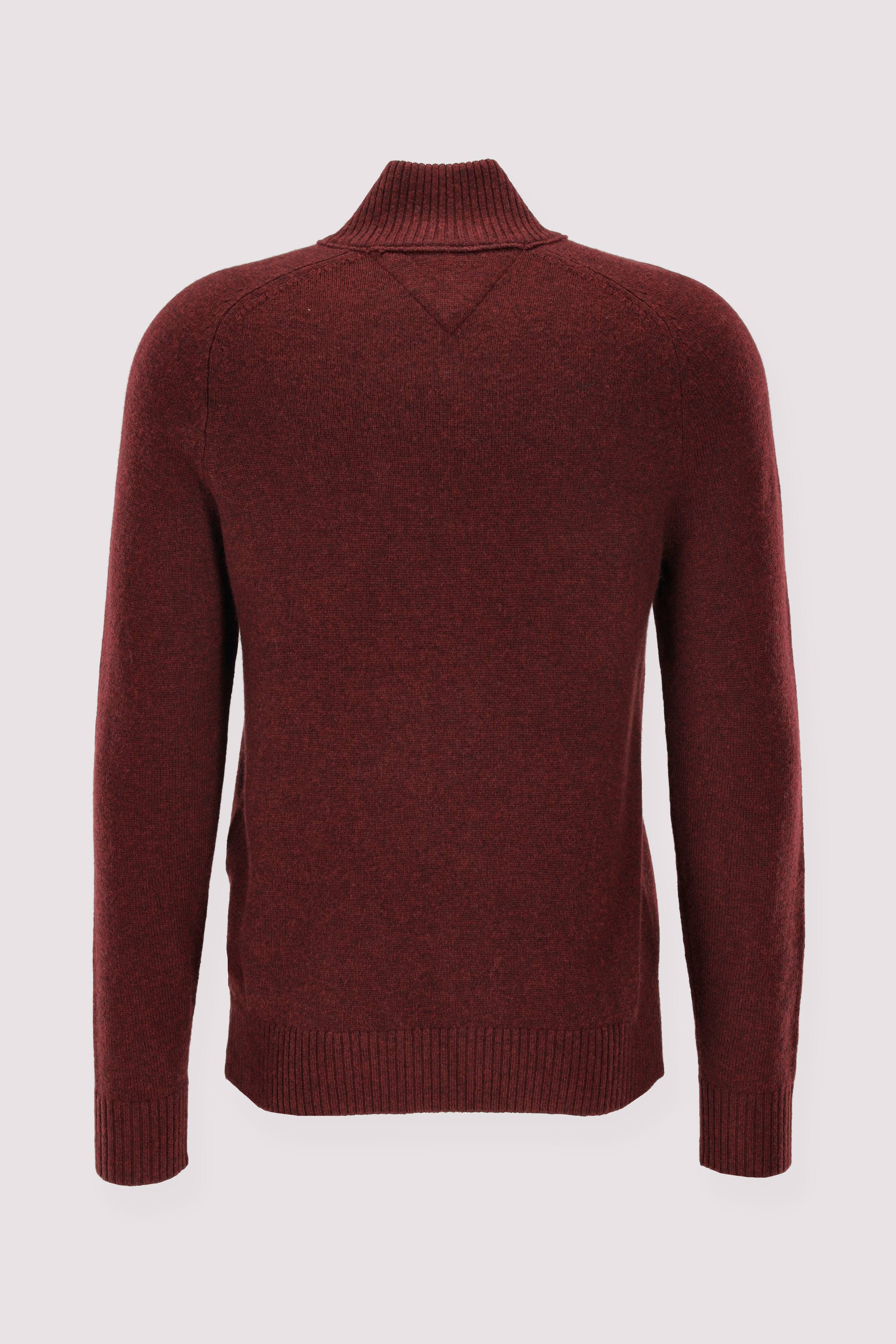 Tommy Hilfiger Half-Zip-Pullover lila