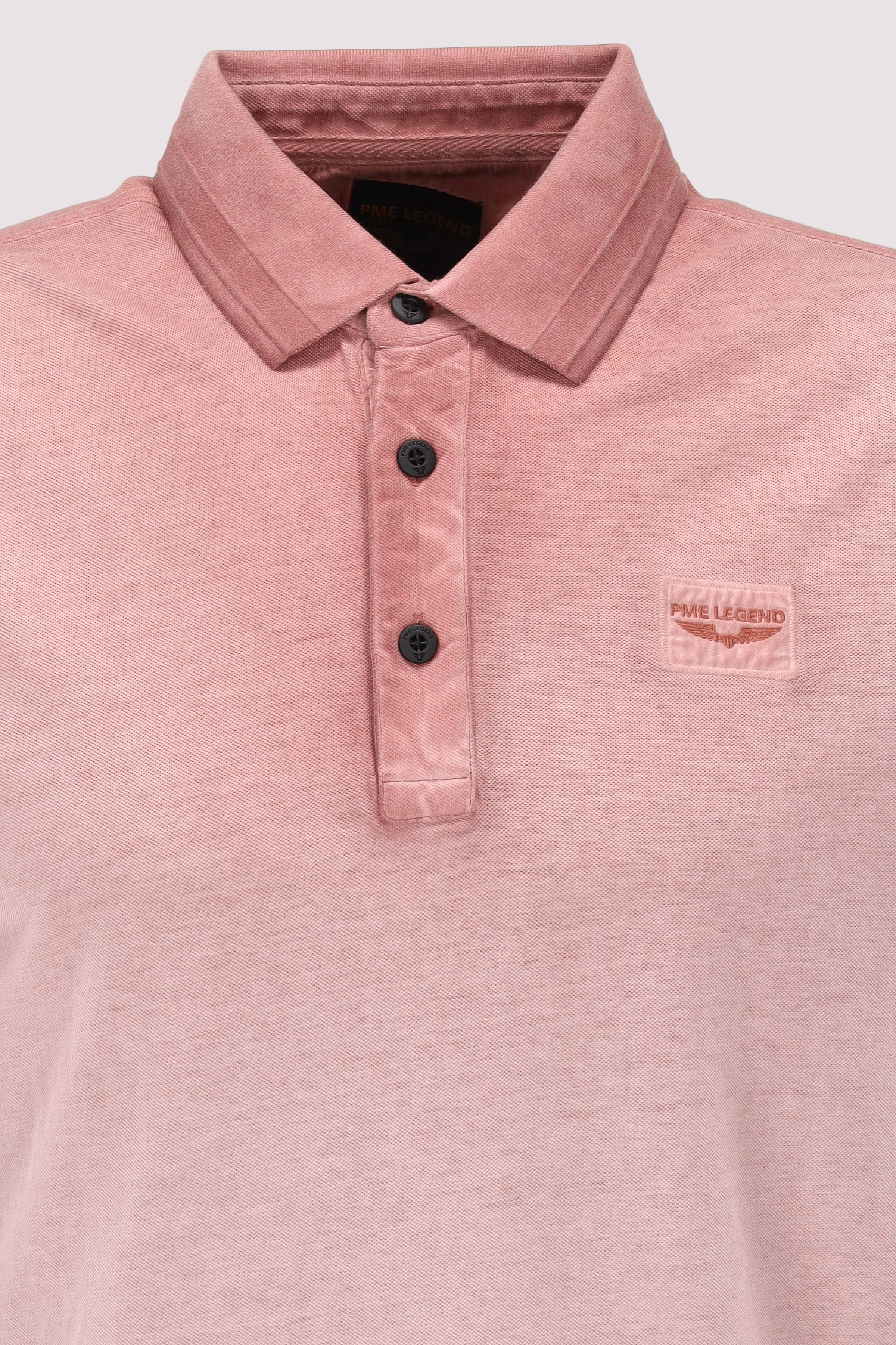 PME Legend - PME Legend Poloshirt Rose Dawn