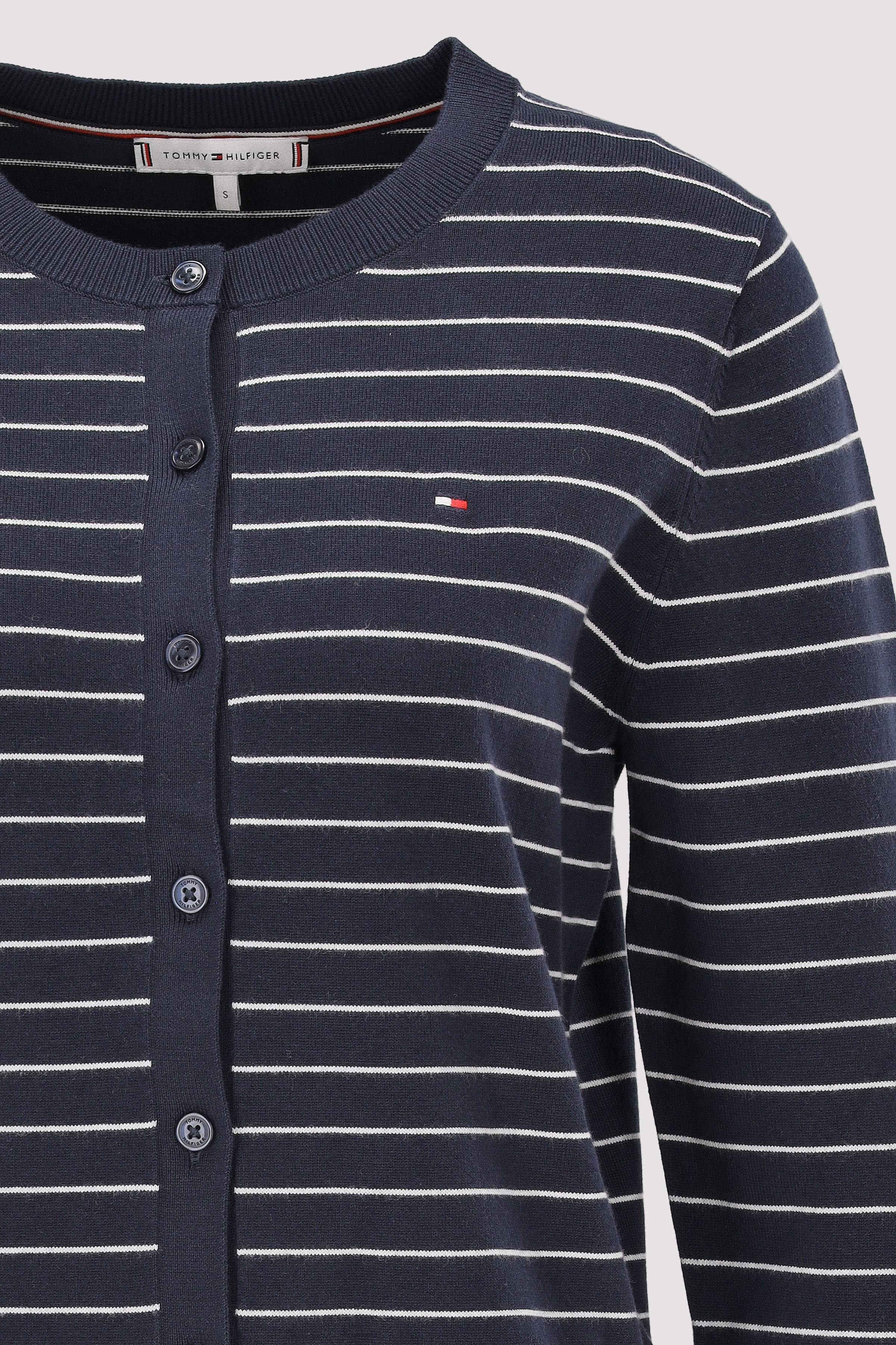 Tommy Hilfiger - CO JERSEY STITCH C-NK LS CARDI Tommy Hilfiger - CO JERSEY STITCH C-NK LS CARDI