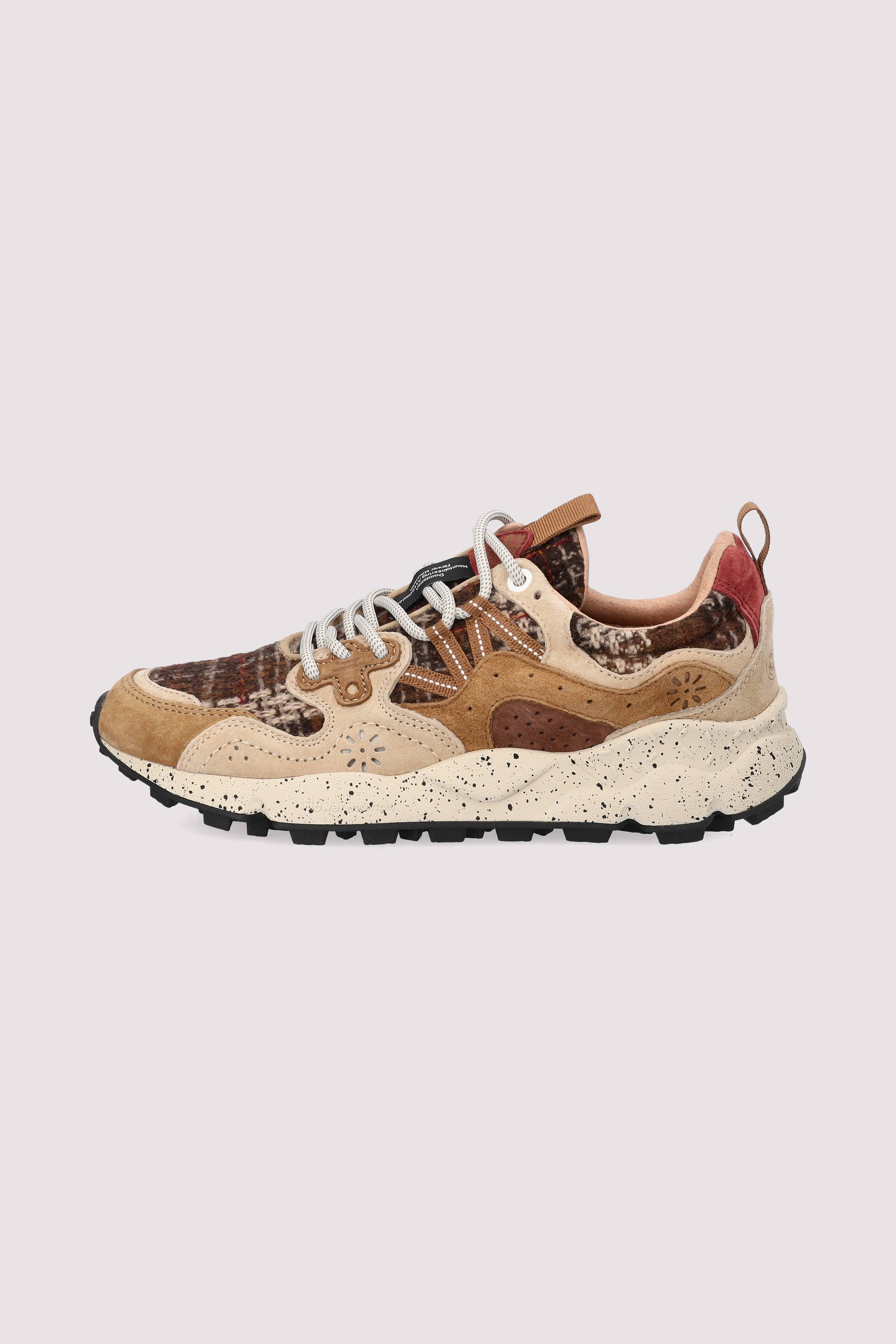 Flower Mountain Damen Sneaker Braun