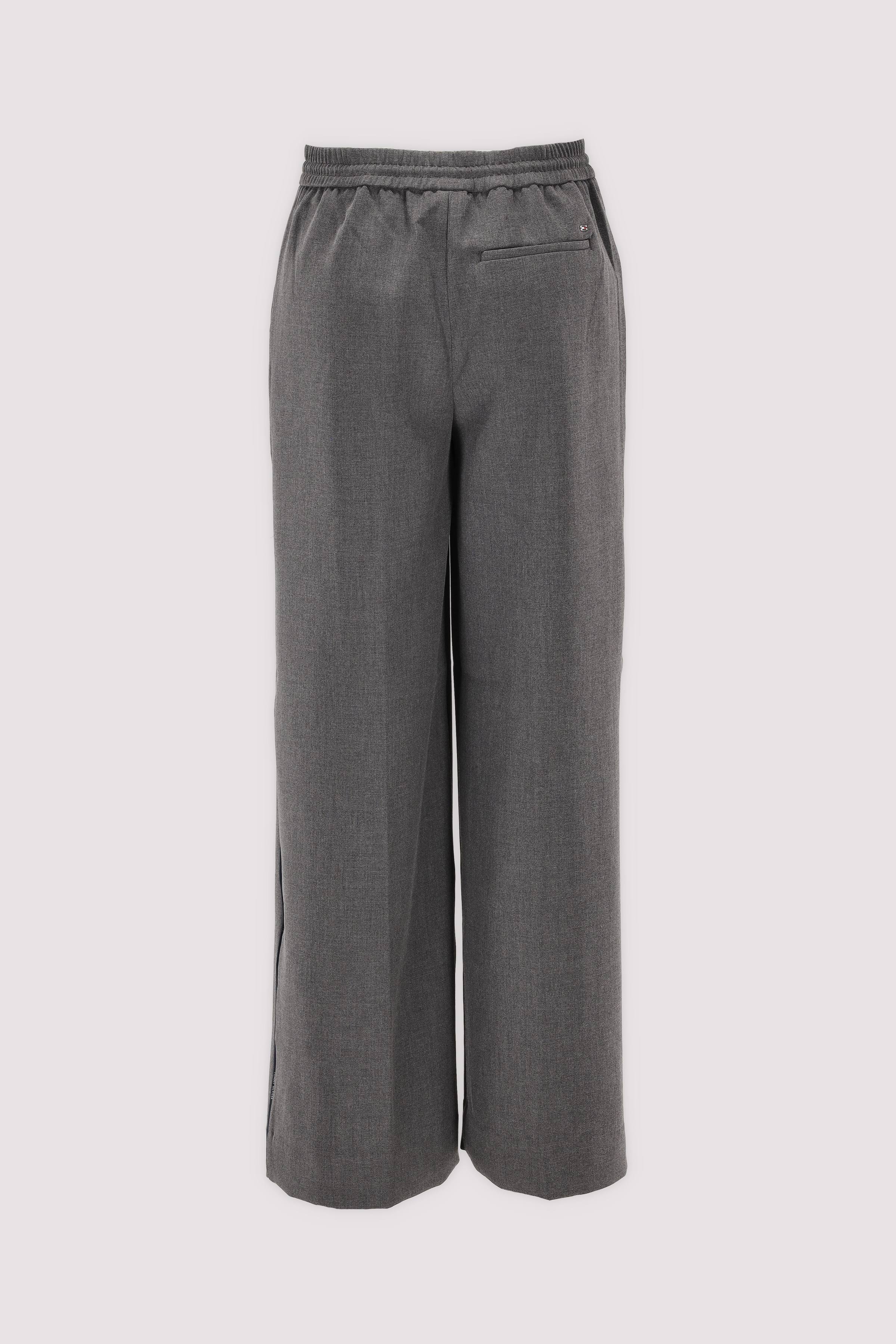 Tommy Hilfiger straight-leg Hose grau