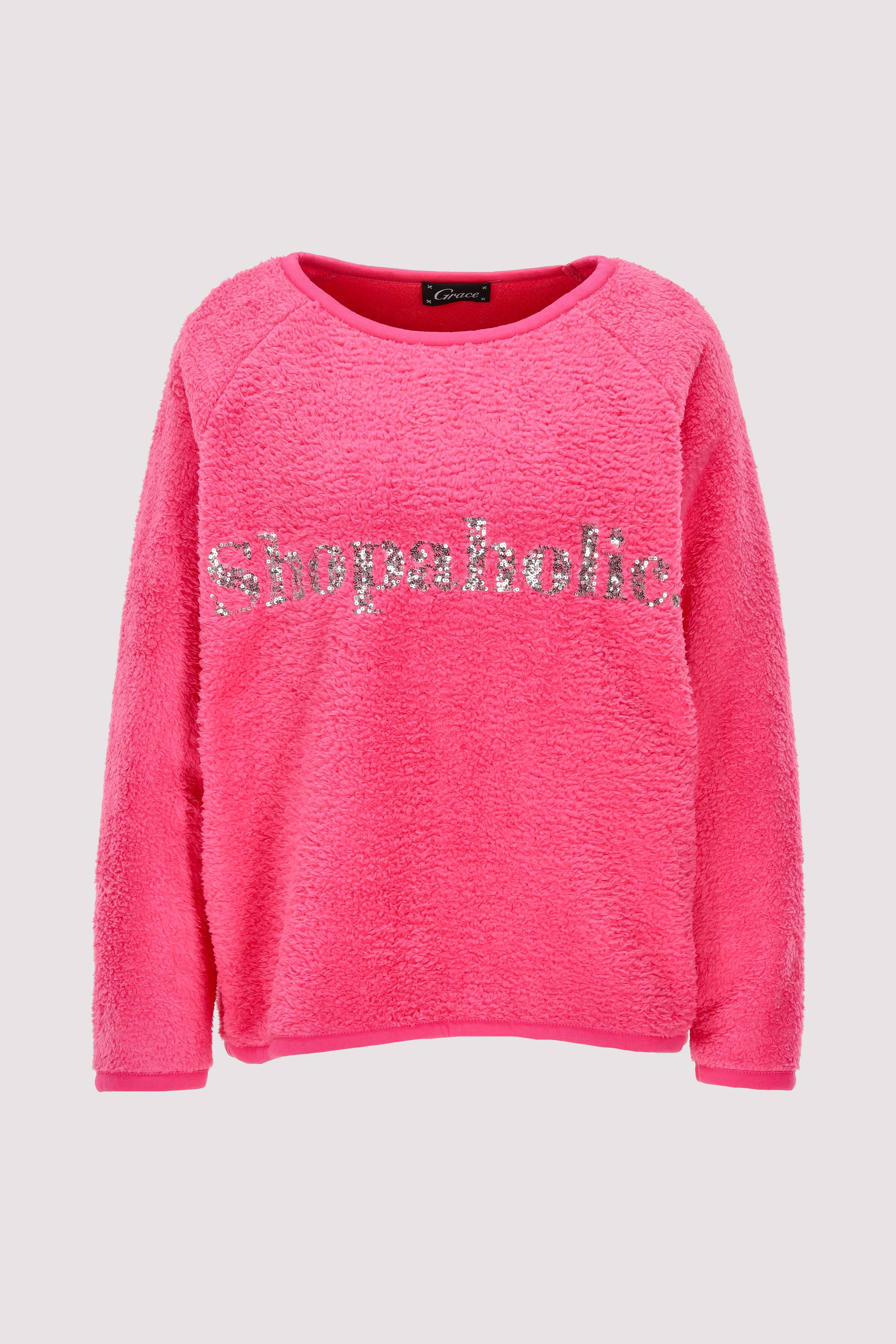 Grace Damen-Sweatshirt pink, kuschelig