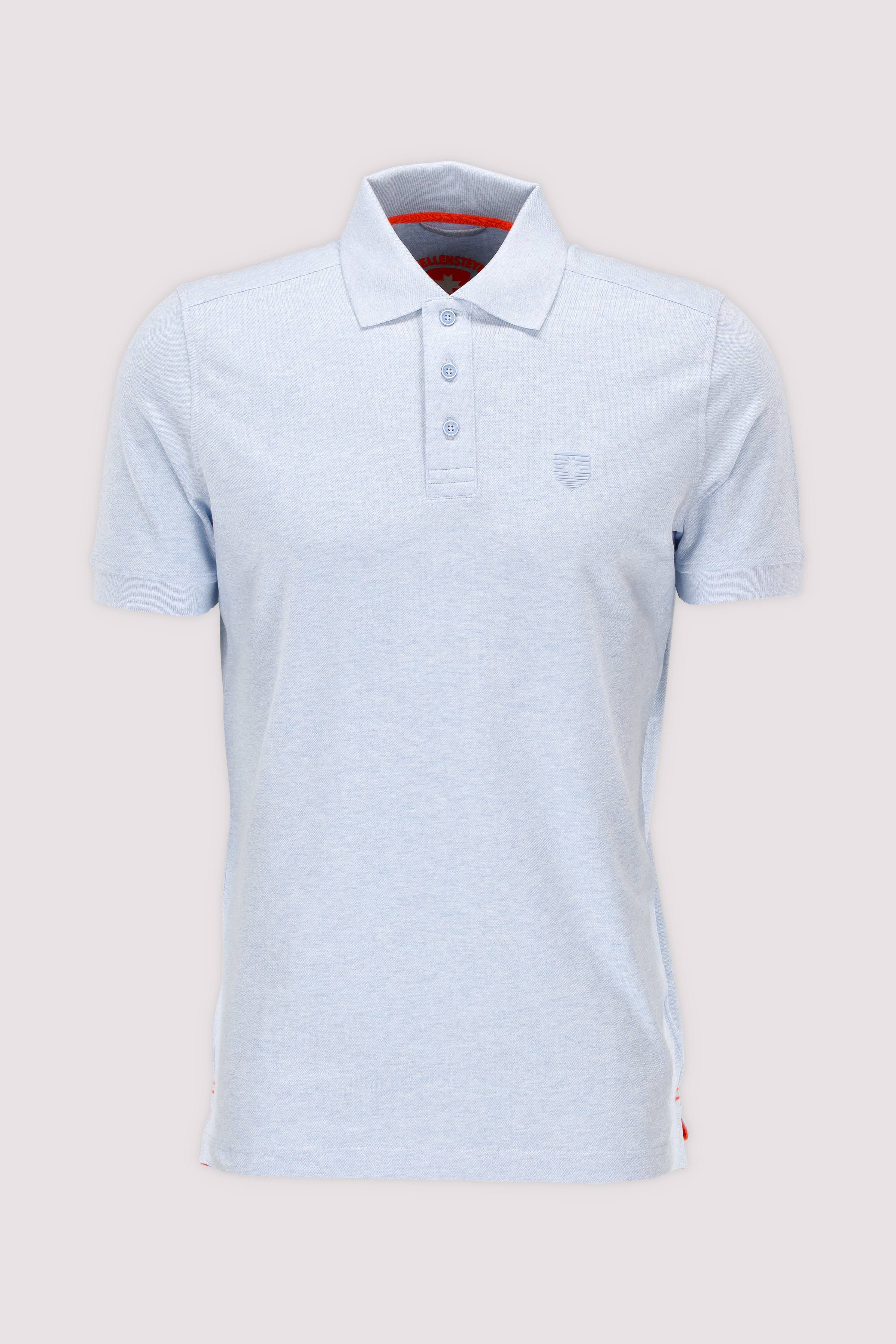 Kurzarm-Poloshirt Wellensteyn Blau