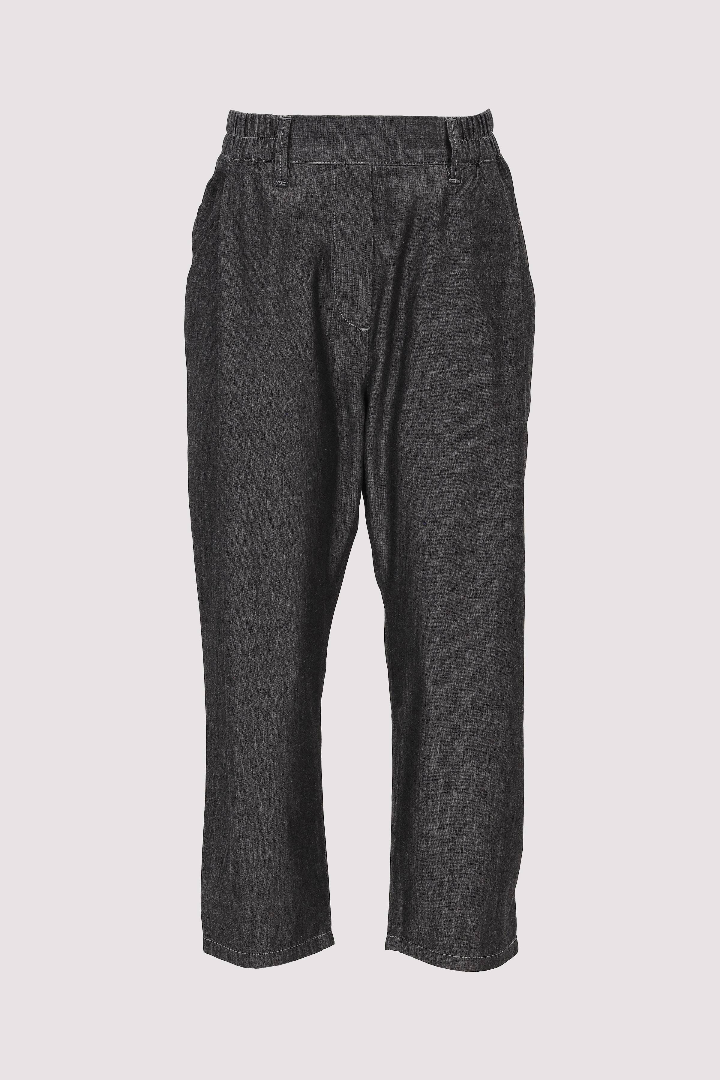 Soldout Wide-Leg-Hose Anthrazit