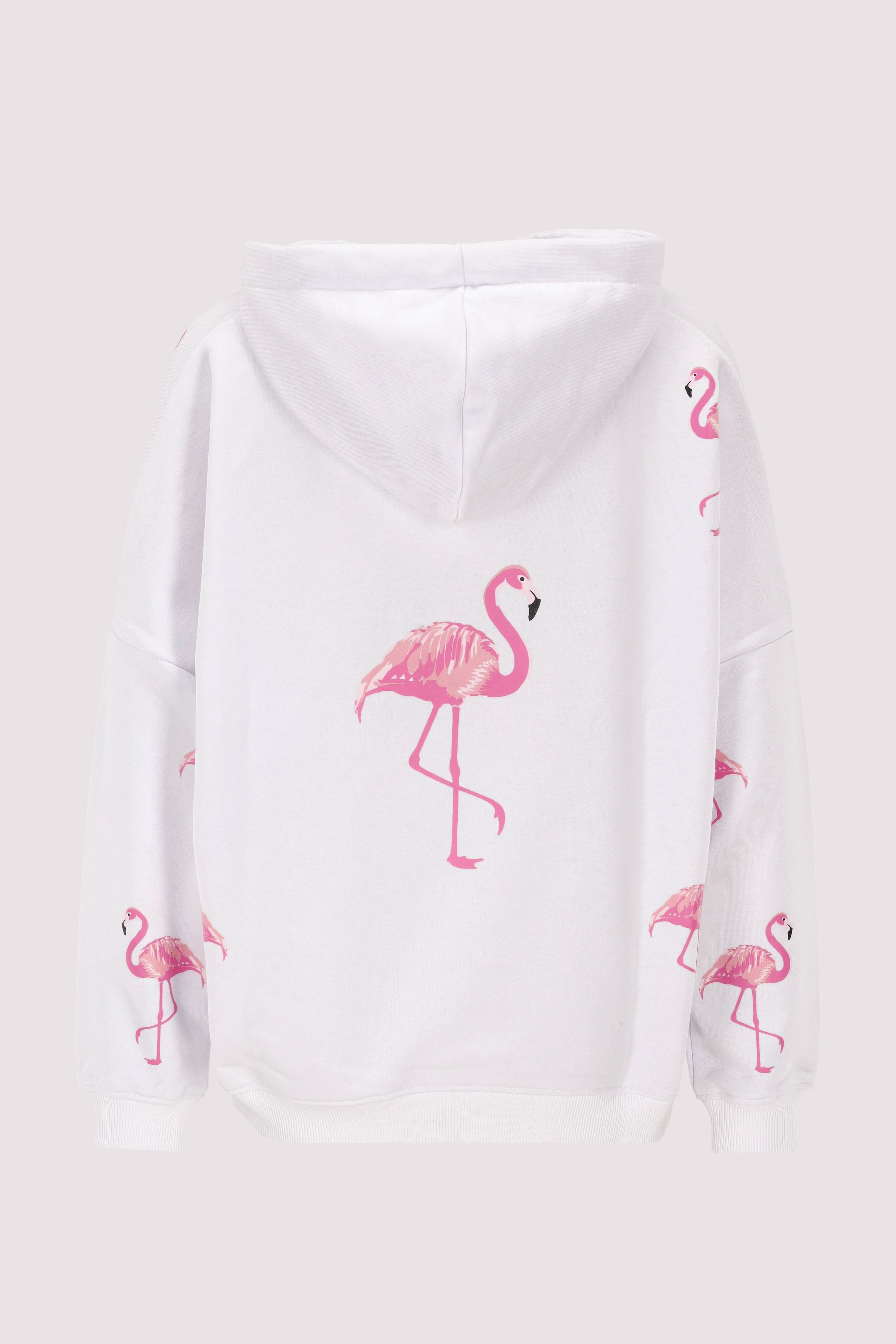 Miss Goodlife - Hoodie Flamingo Palm Miss Goodlife - Hoodie Flamingo Palm
