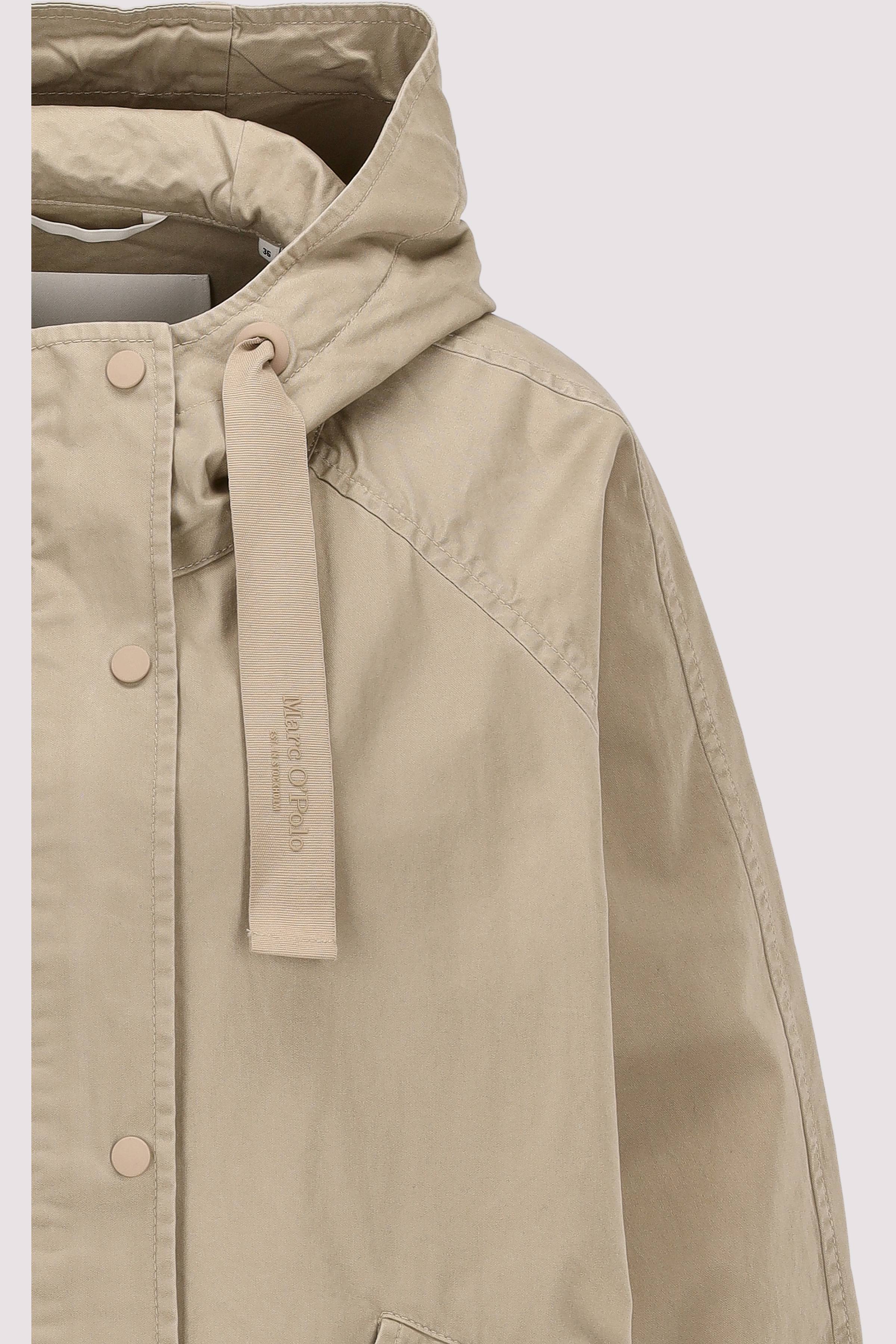 Marc O´Polo International - Cotton cape jacket, with hood, Marc O´Polo International - Cotton cape jacket, with hood,