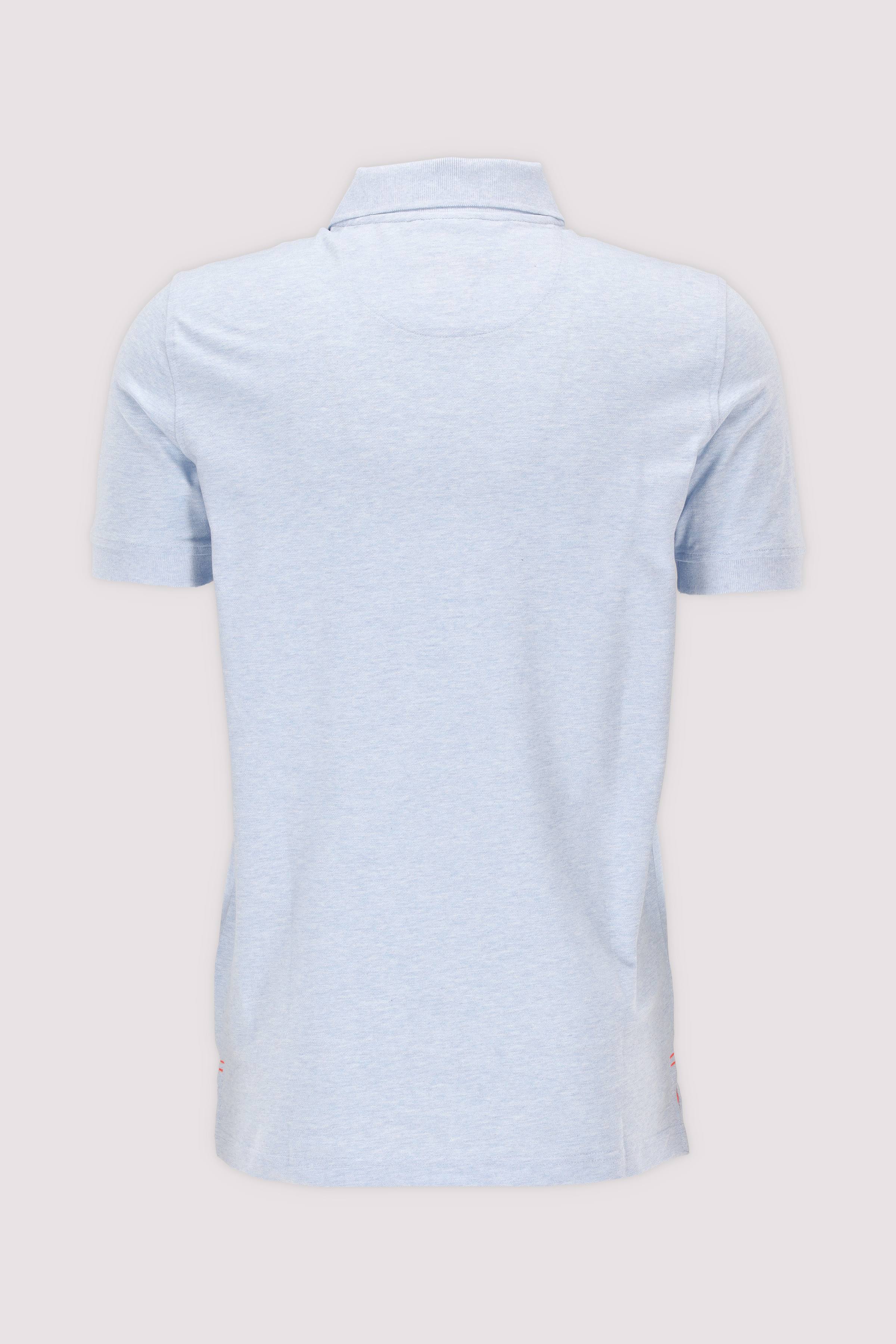 Kurzarm-Poloshirt Wellensteyn Blau