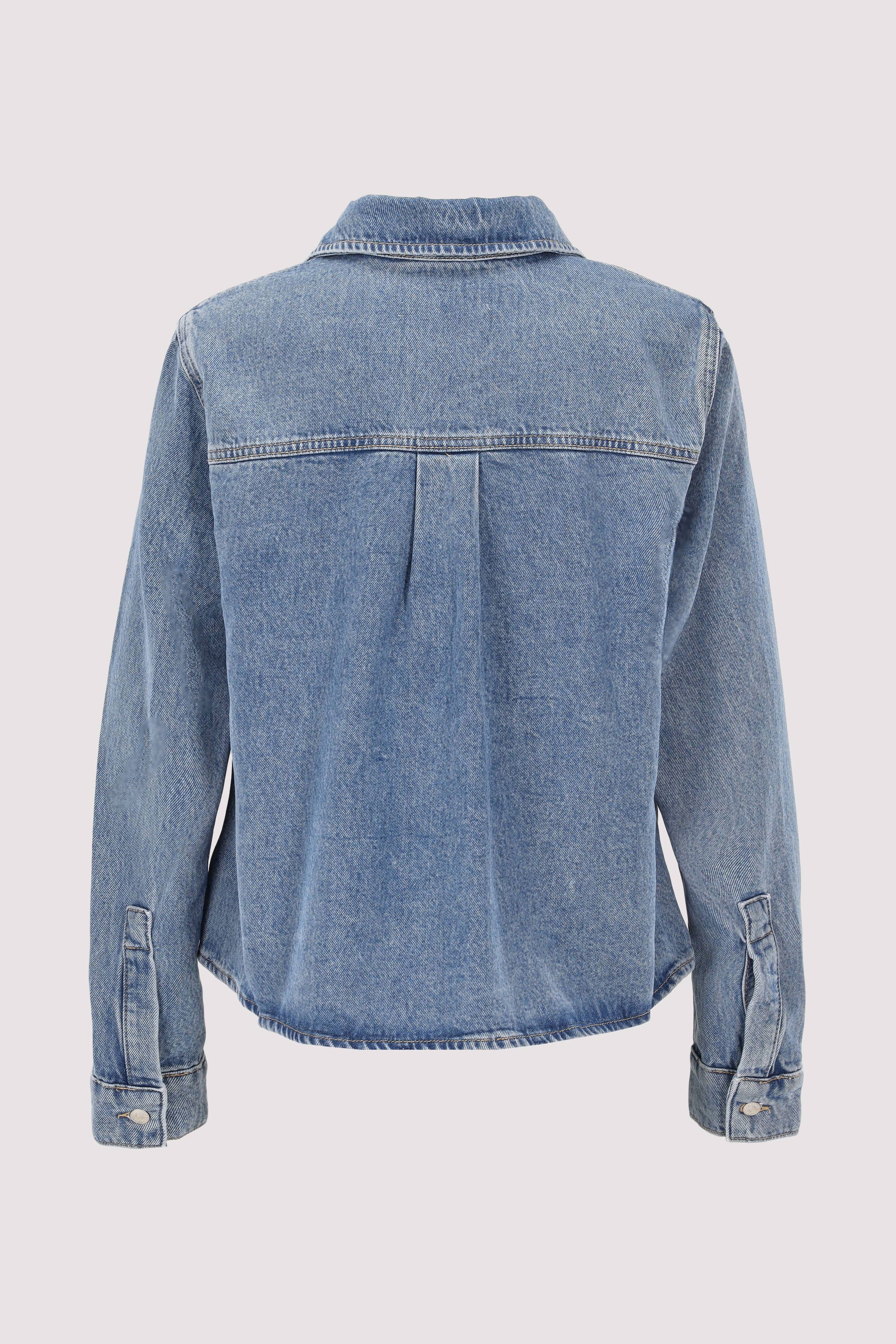 Denim Blouses Longsleeve