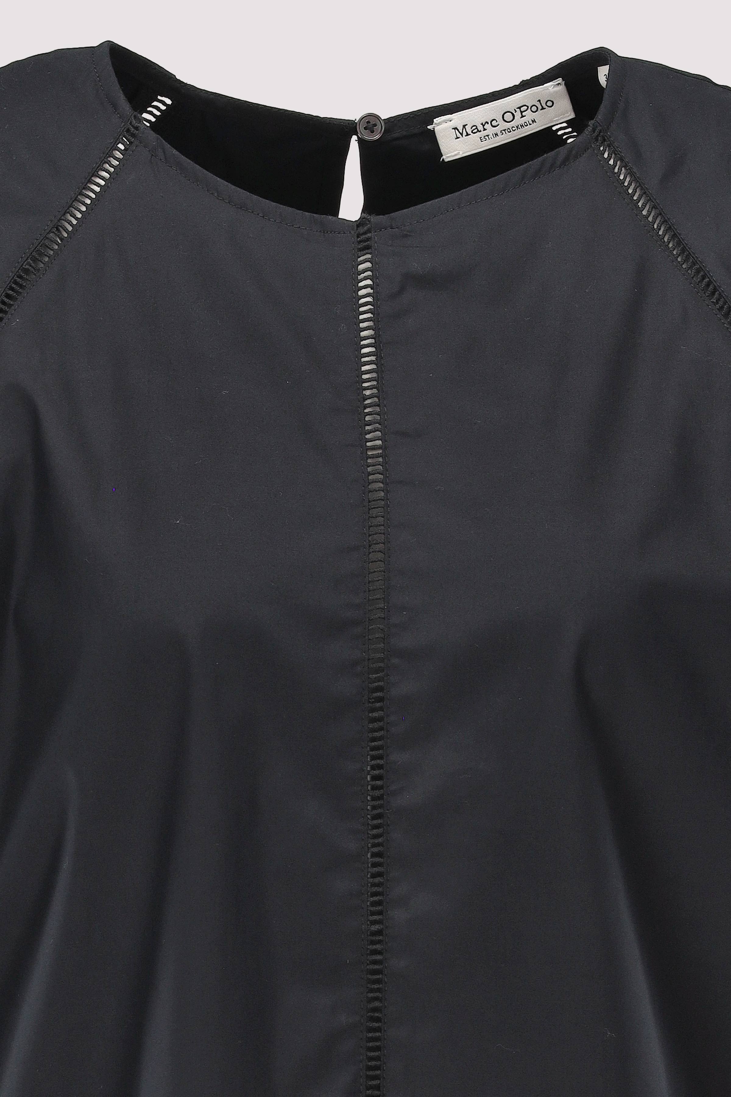 Marc O Polo Casual - Marc O'Polo Bluse aus Baumwolle, schwarz