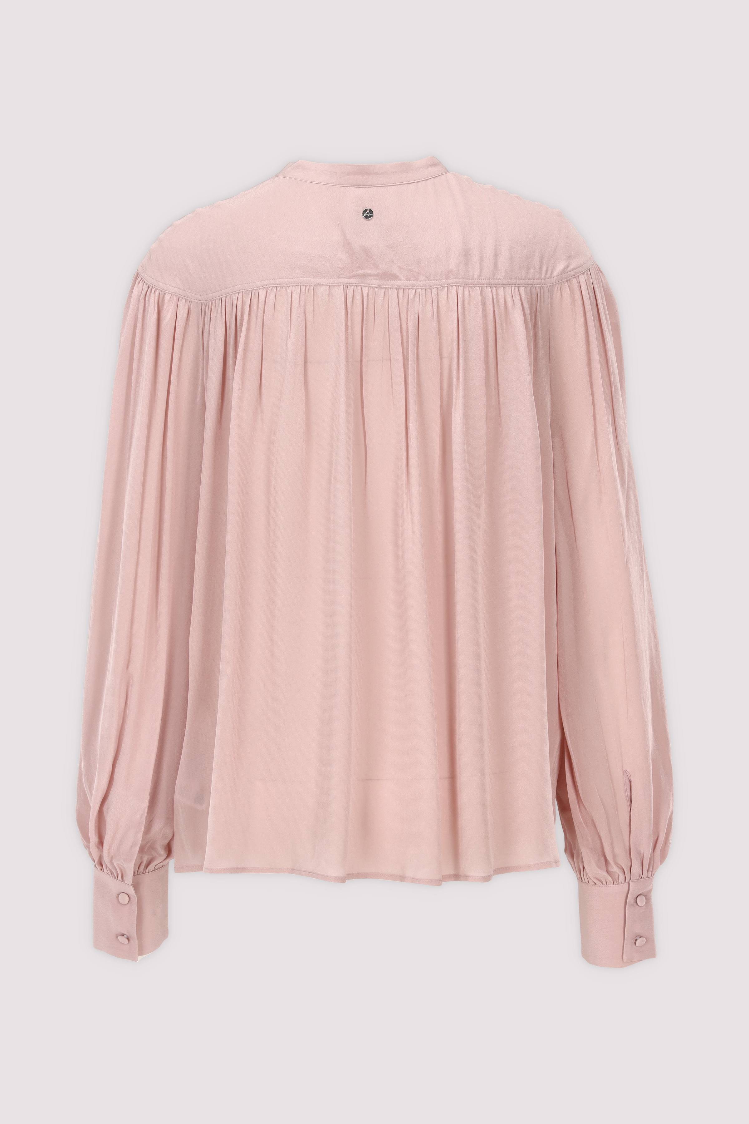 BOSS Damen Langarmbluse Open pink