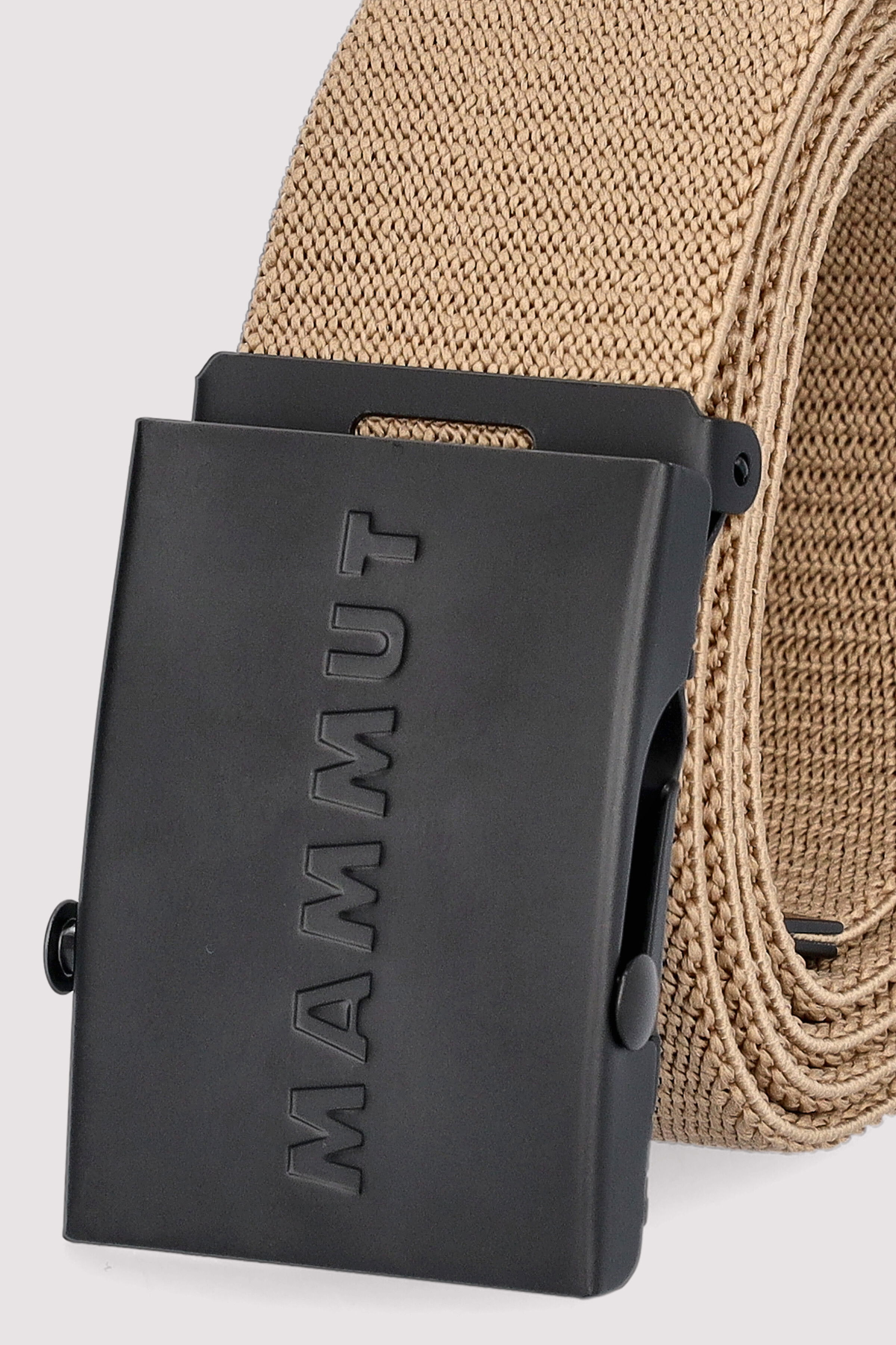 Mammut Logo Belt | Dark sand | ONE SIZE | 7619876358653