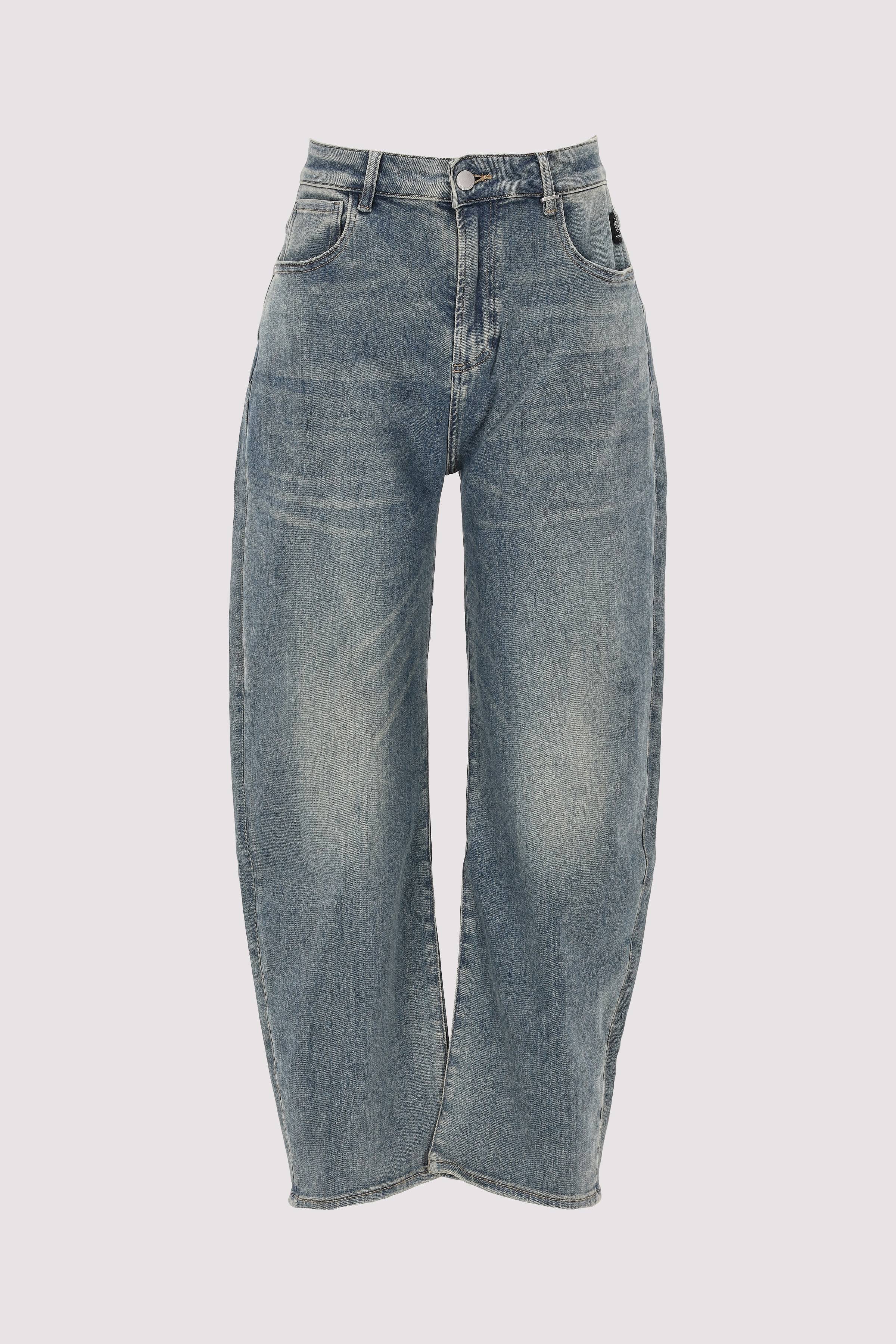 Damen O-Shape-Jeans Waterblue