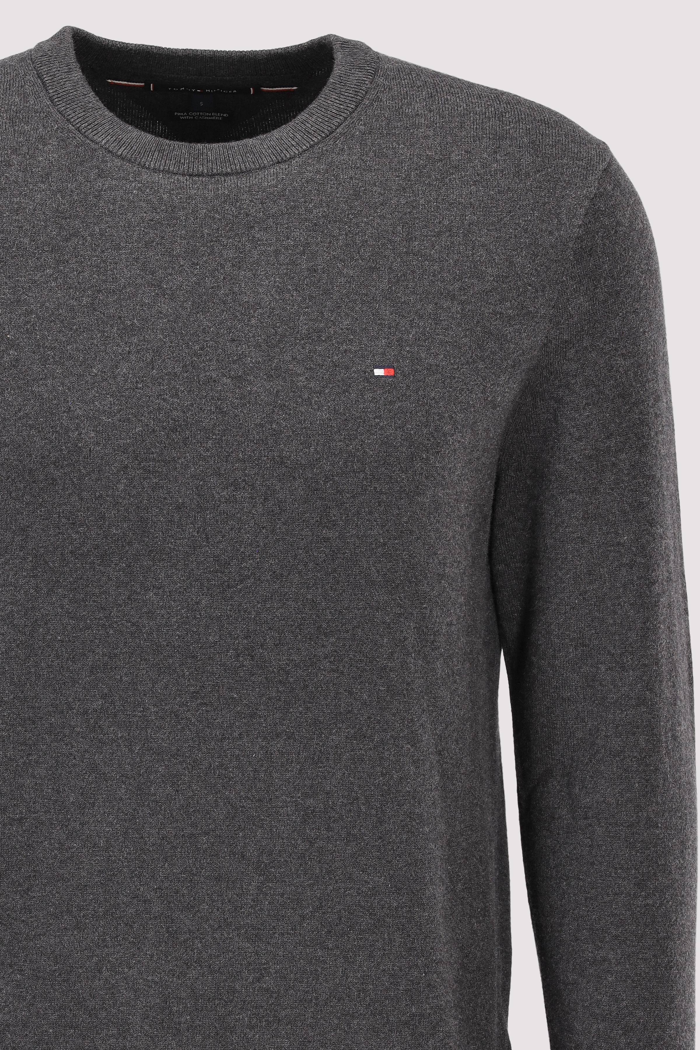 Tommy Hilfiger - PIMA ORG CTN CASHMERE CREW NEC Tommy Hilfiger - PIMA ORG CTN CASHMERE CREW NEC