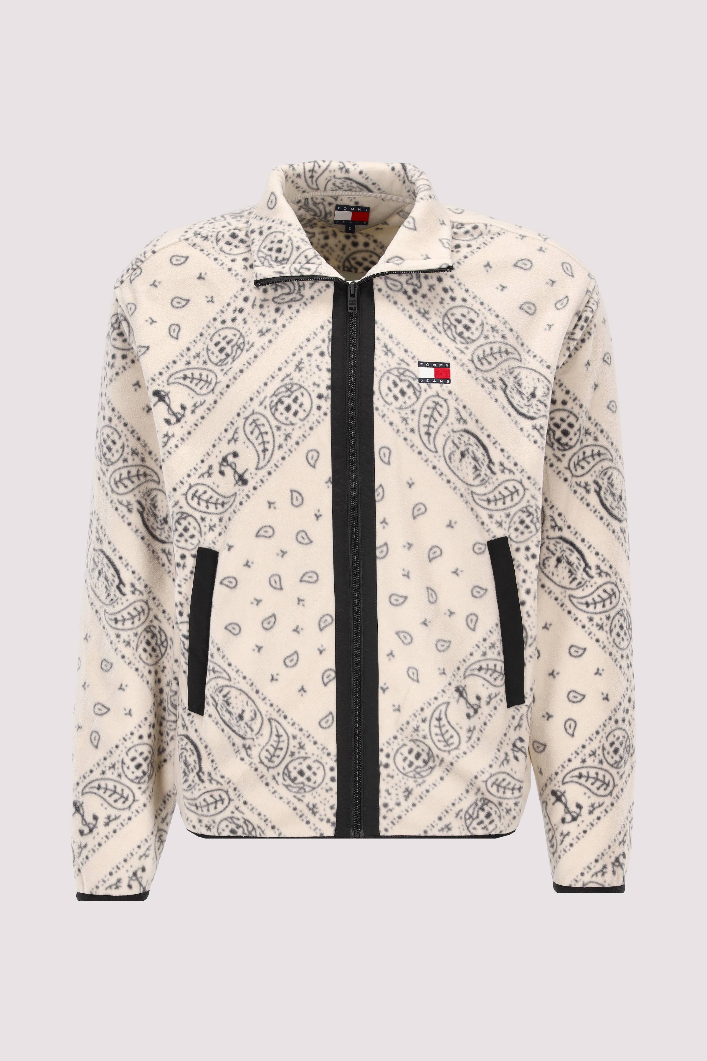 TJM RLX ZIP PAISLEY POLAR FLEE