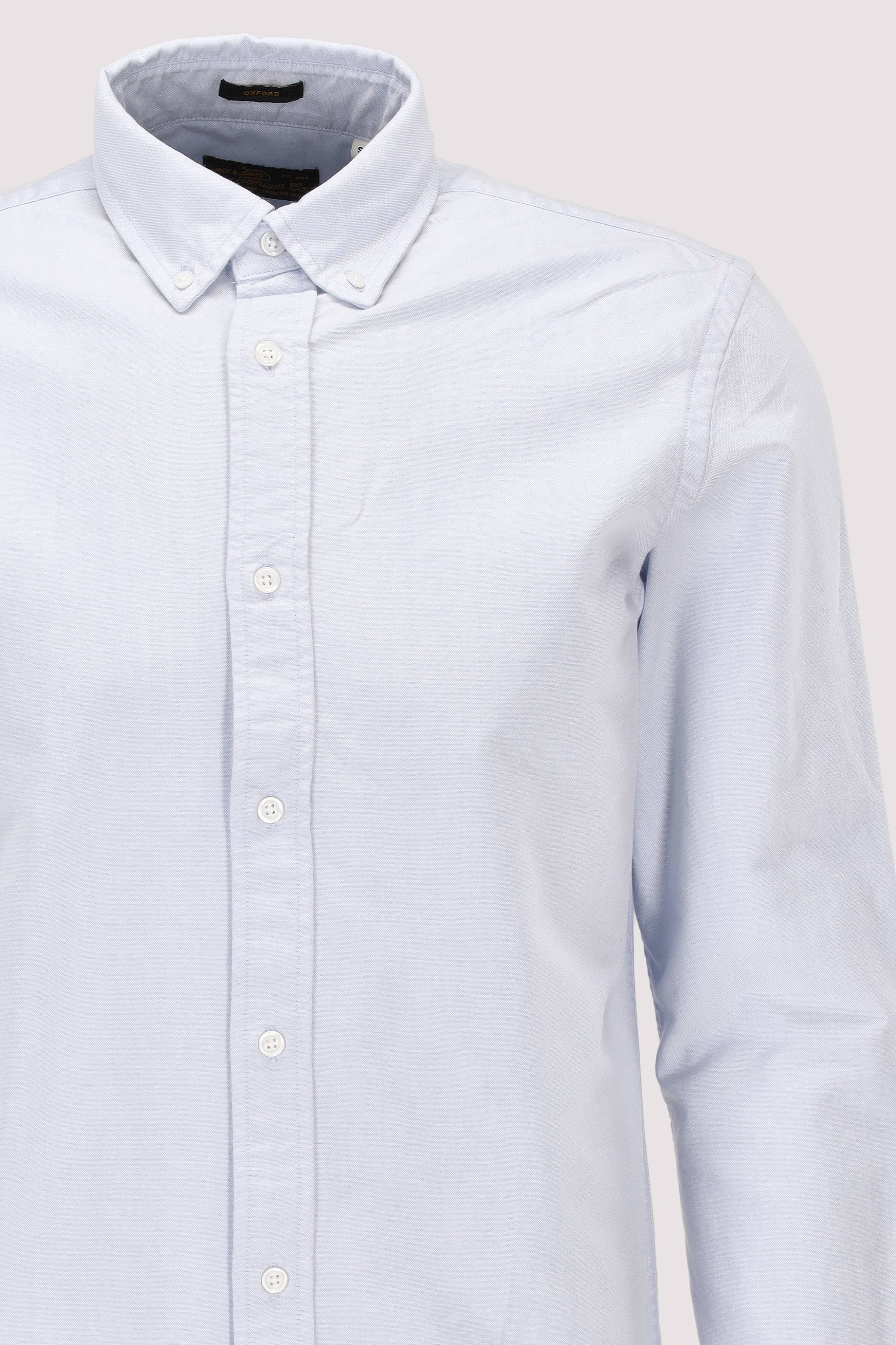 Jack and Jones - JJEHARVEY OXFORD L/S SHIRT NOO