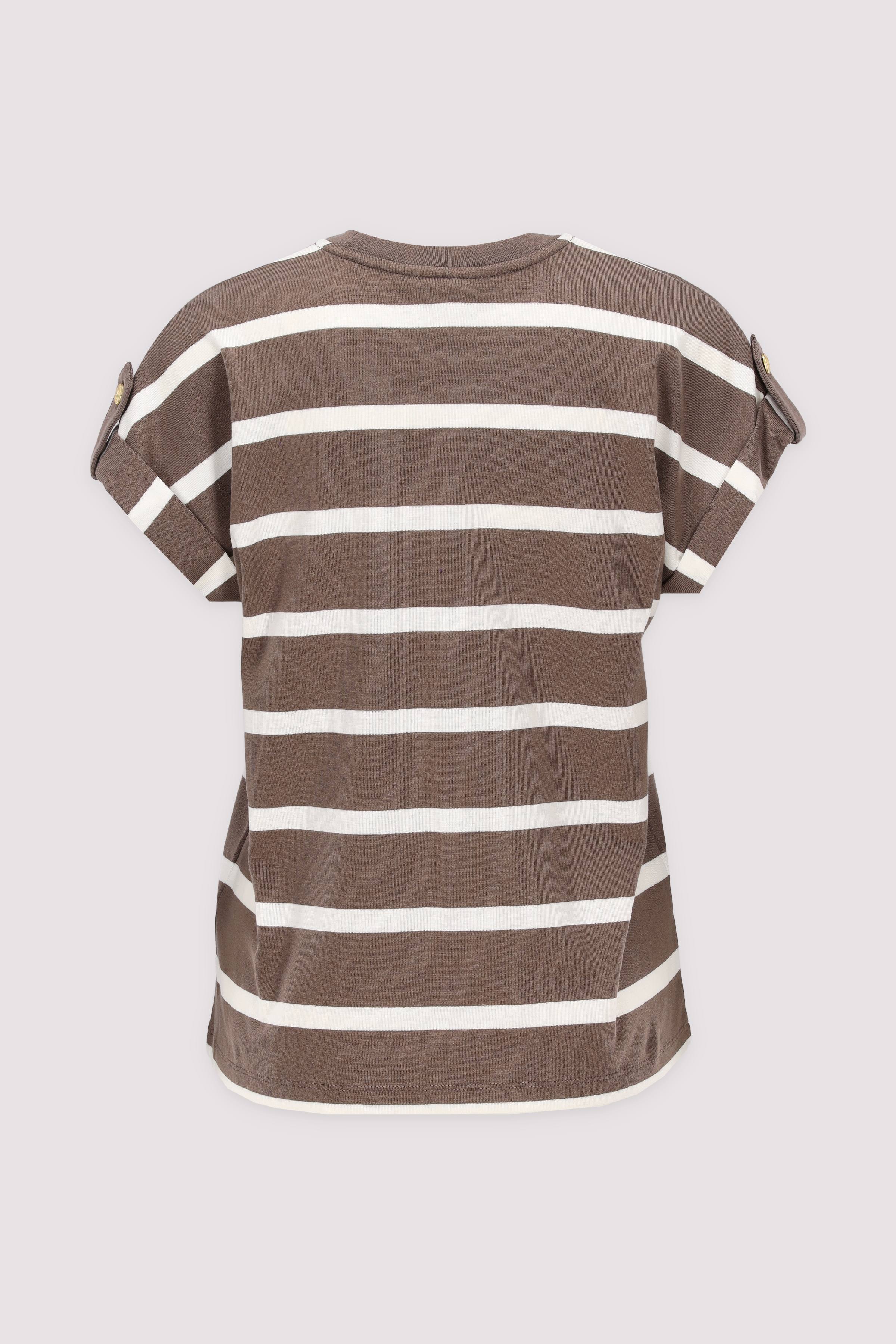 GOLD BUTTON MDRN C-NK SS TEE