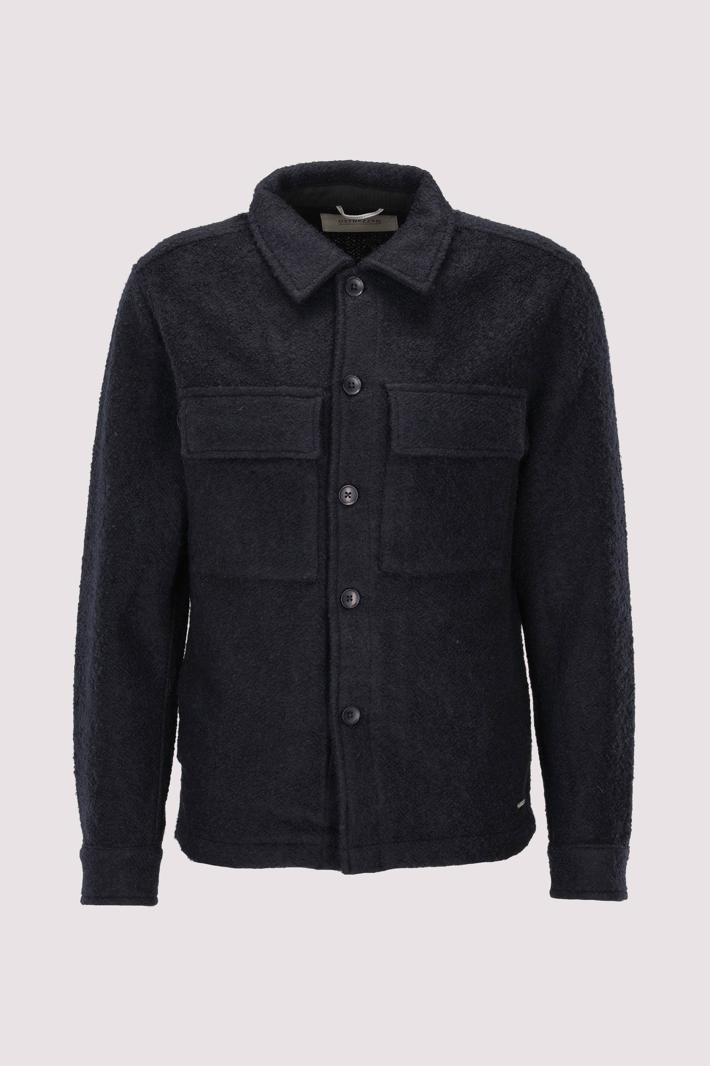 Dstrezzed Herren Freizeitmantel Navy