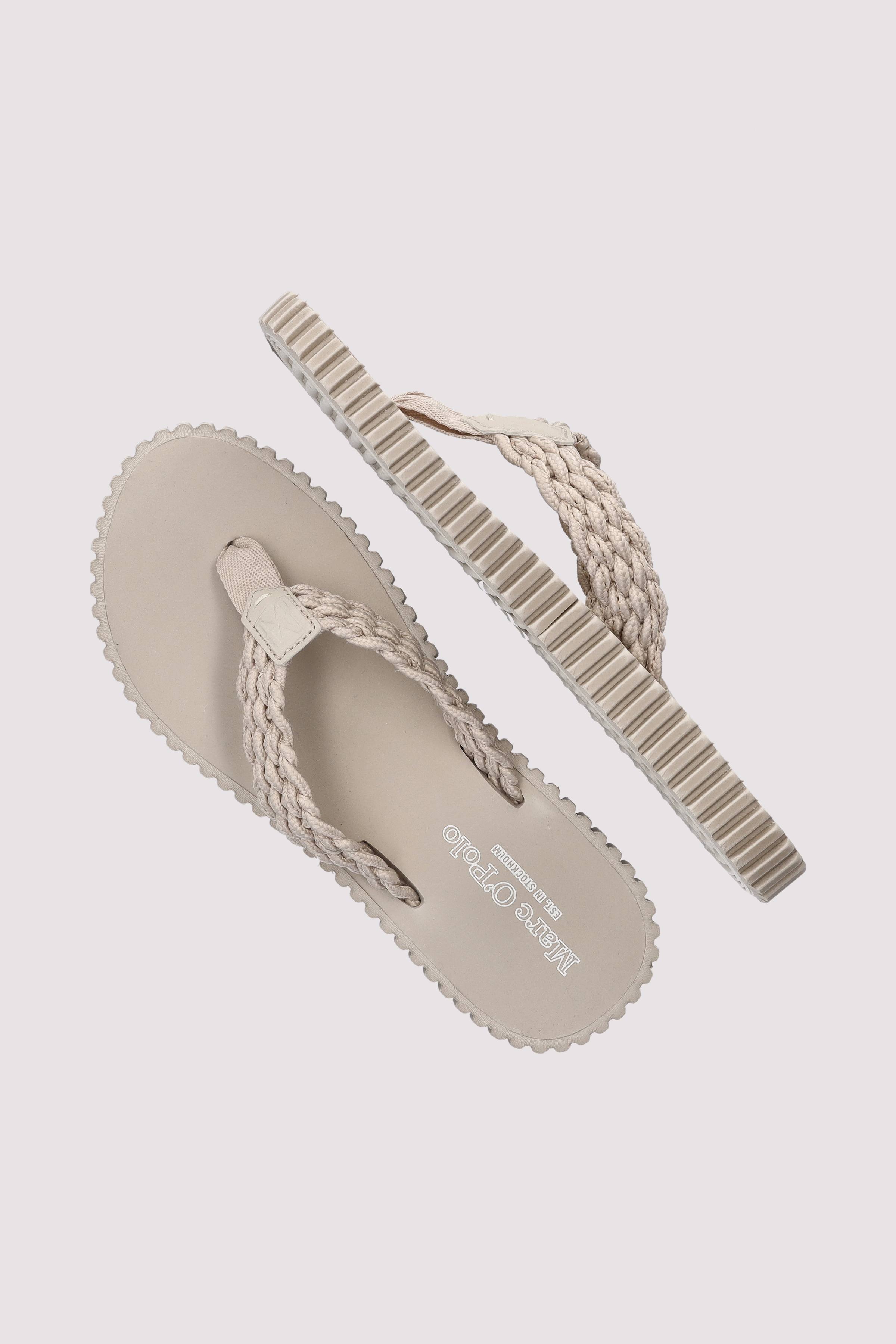 Marc O Polo Schuhe - Marc O'Polo Flip-Flop Grau
