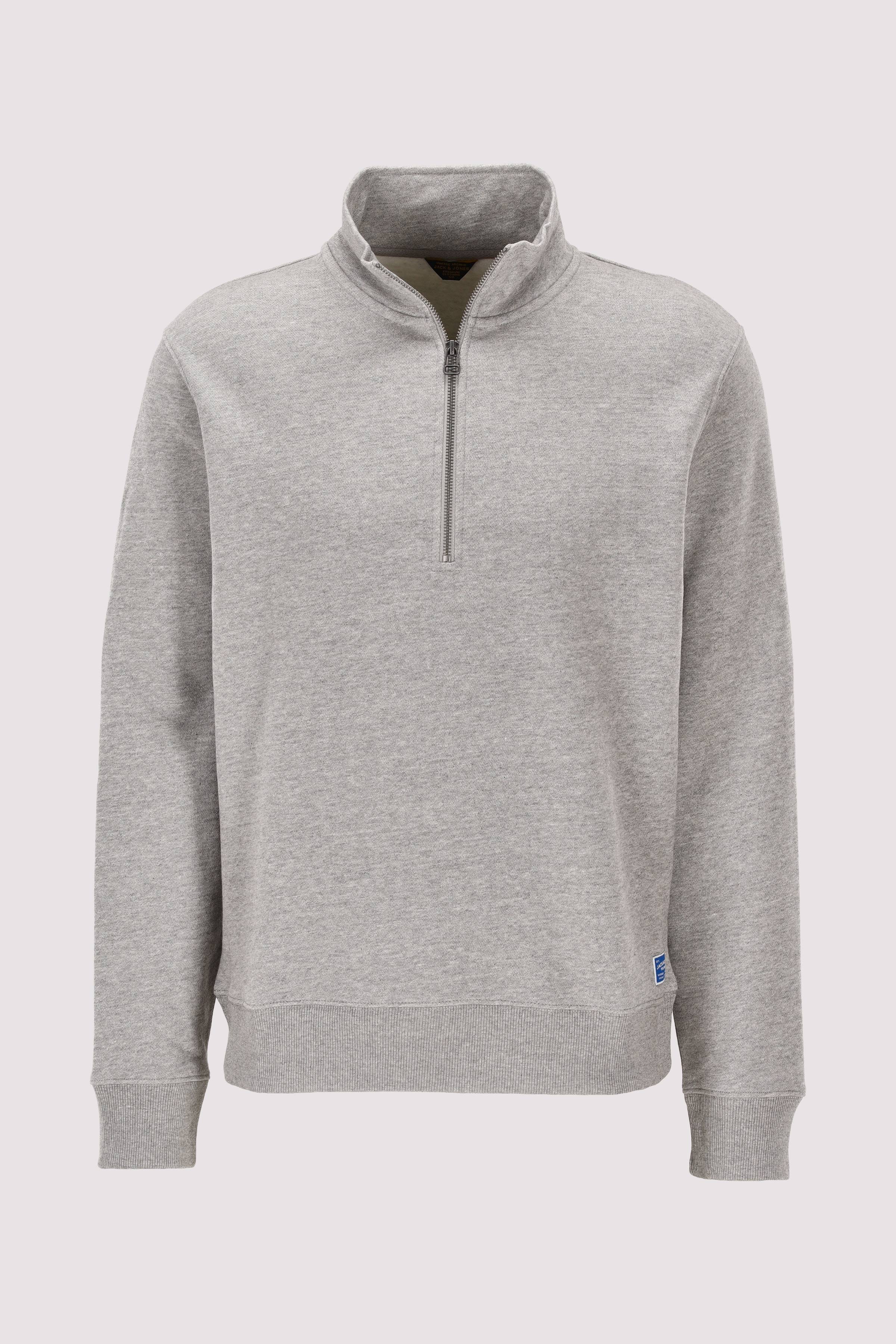 Jack and Jones Sweatshirt, grau, vielsei