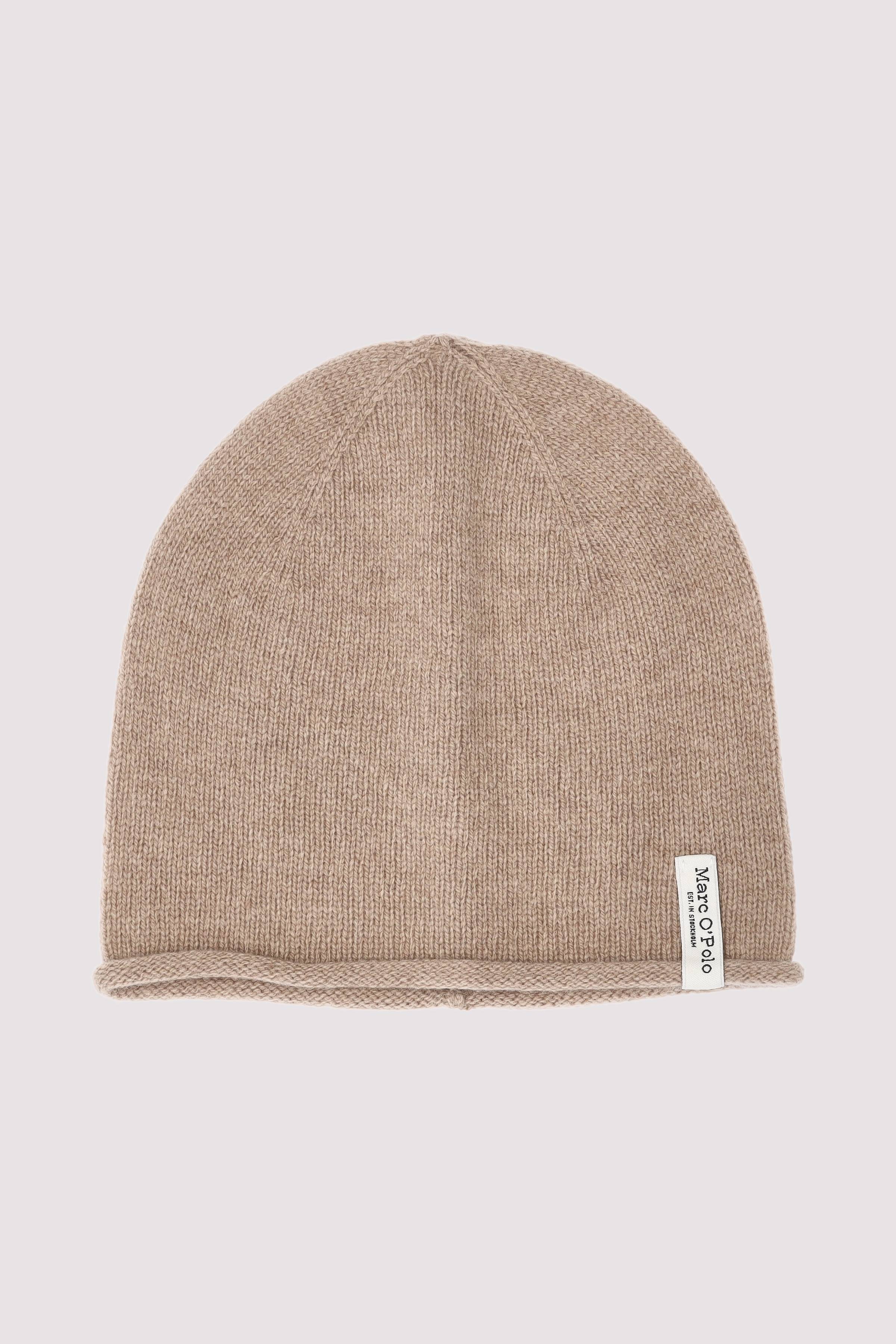 Marc O Polo Casual - Marc O'Polo braune Damenmütze, wärmend