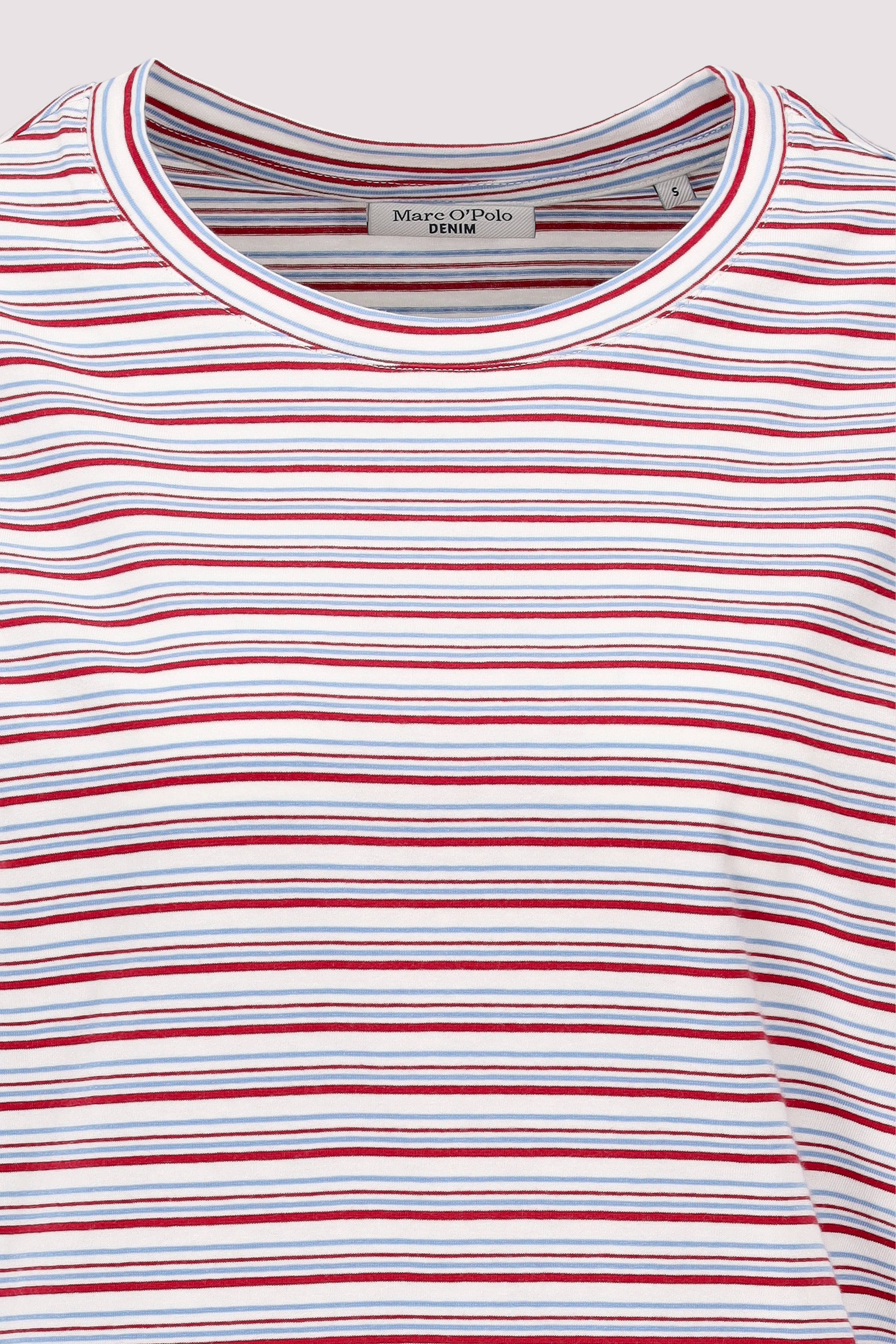 Marc O'Polo Denim - Kurzarm-T-Shirt Weiss aus Baumwolle