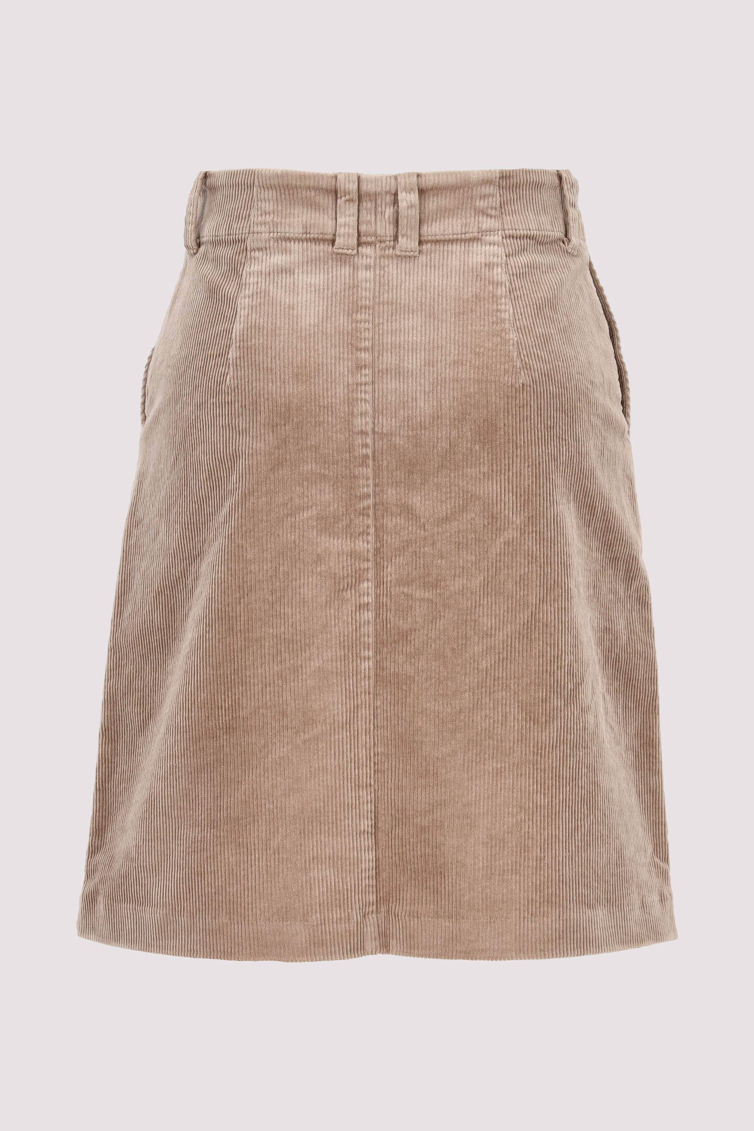 Marc O'Polo Rock aus Baumwolle, taupe
