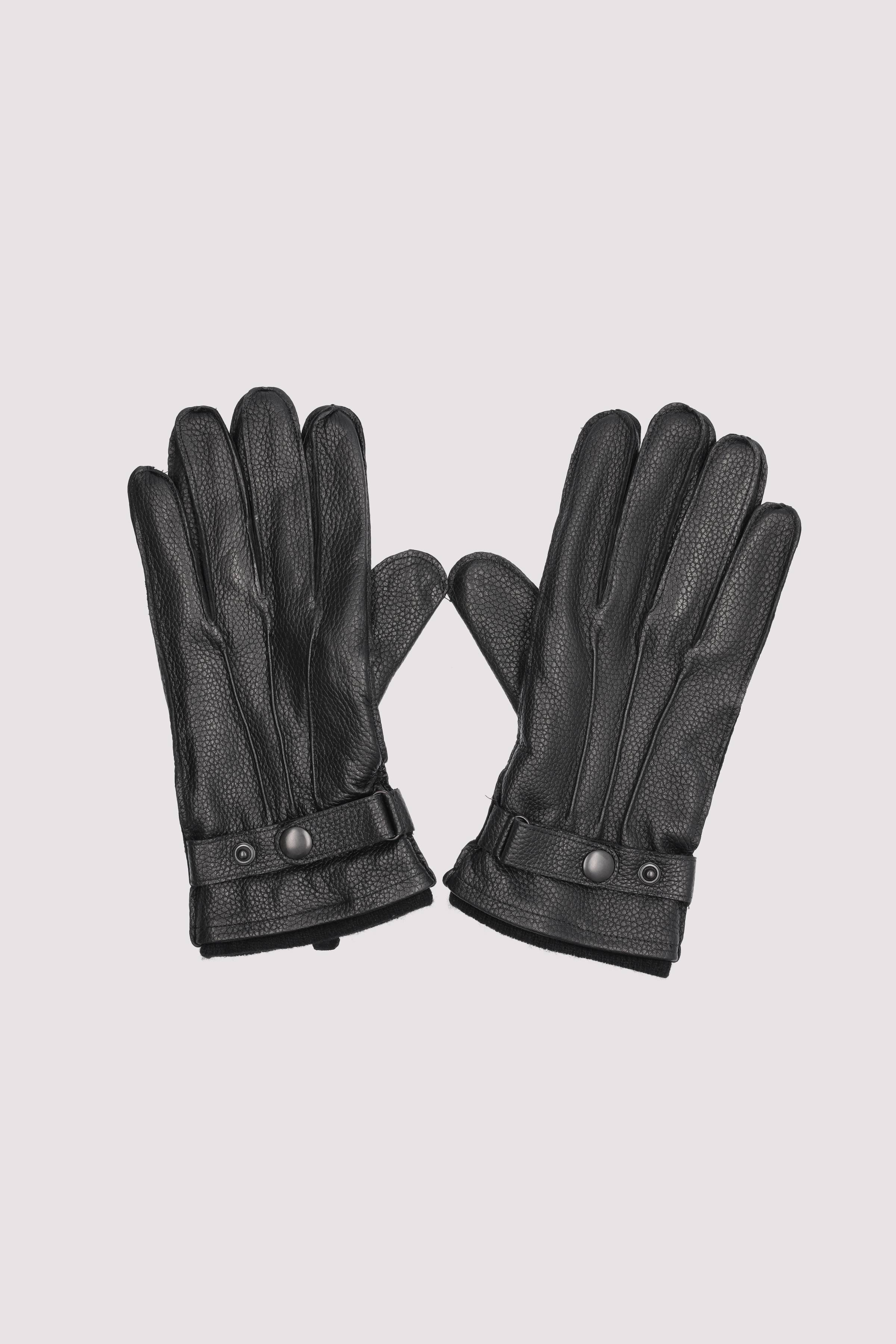 SLHPOUL LEATHER GLOVES