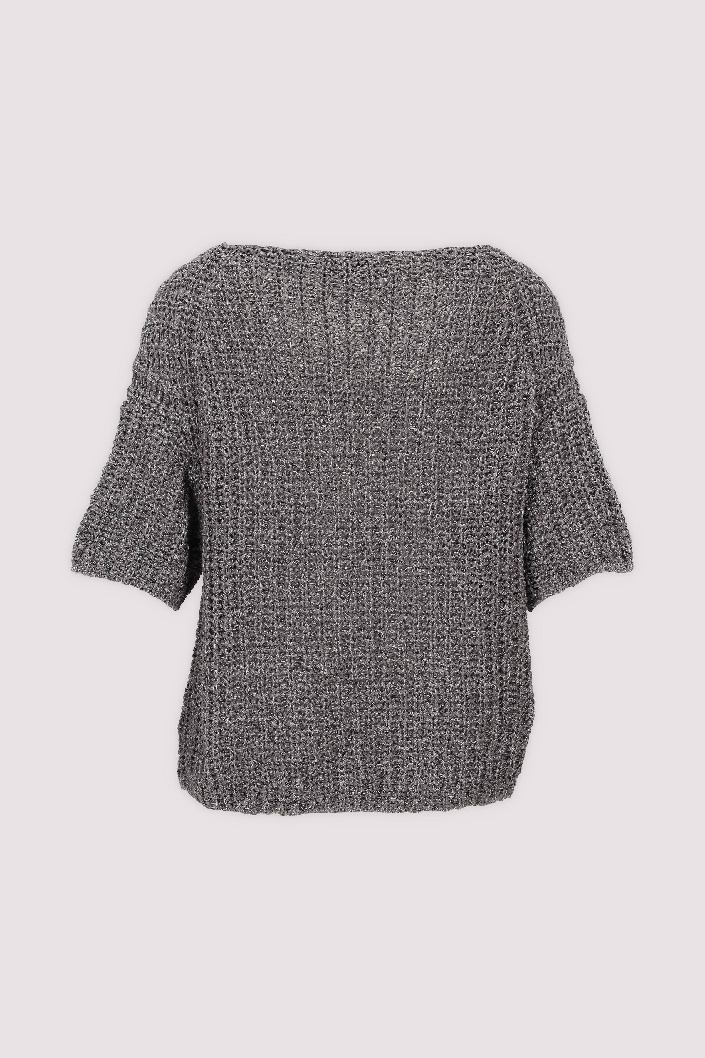 Knit Pullovers Shortsleeve