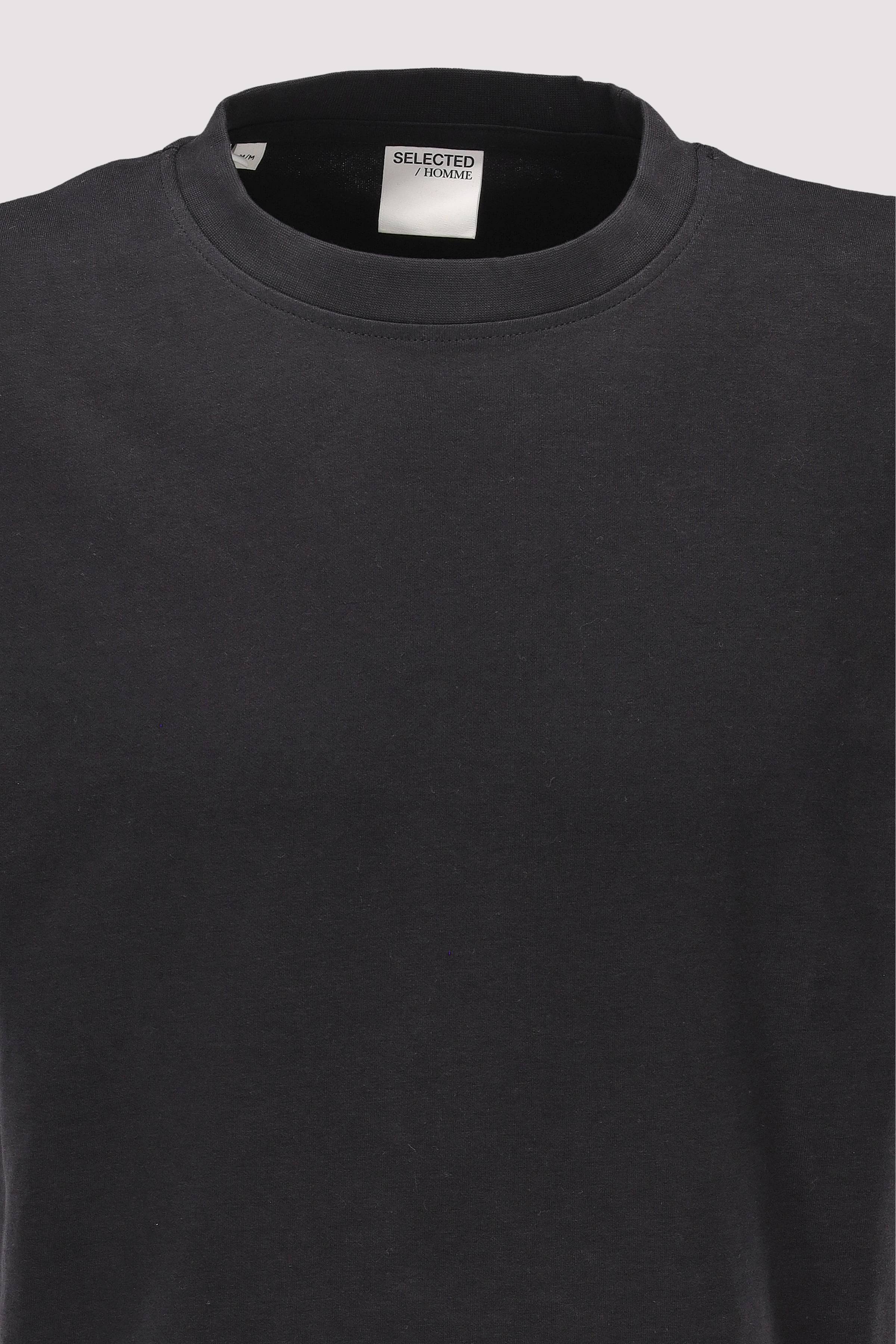 Selected - SLHLOOSEOSCAR SS O-NECK TEE NO