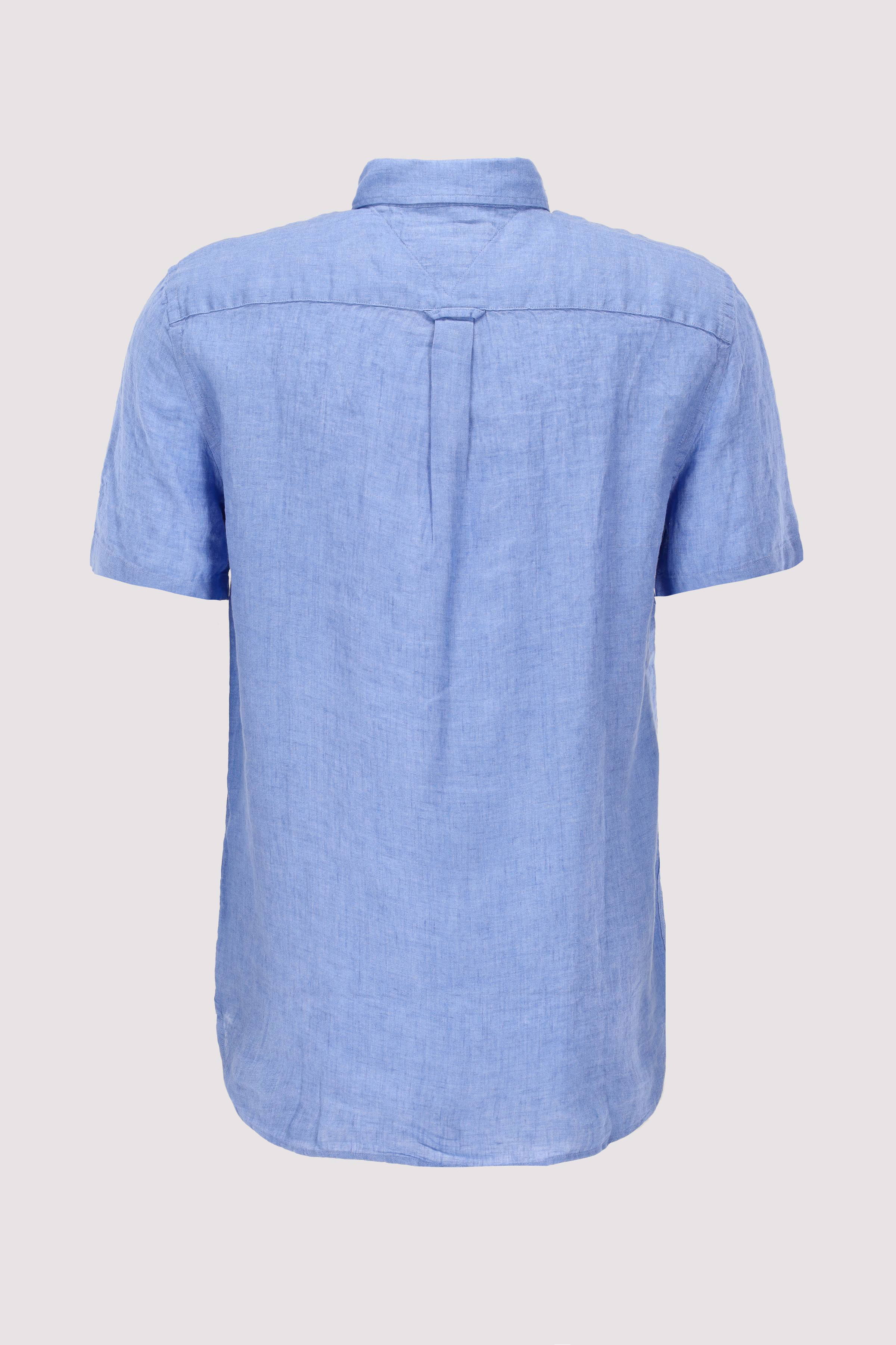 Tommy Hilfiger - PIGMENT DYED LINEN RF SHIRT S/ Tommy Hilfiger - PIGMENT DYED LINEN RF SHIRT S/