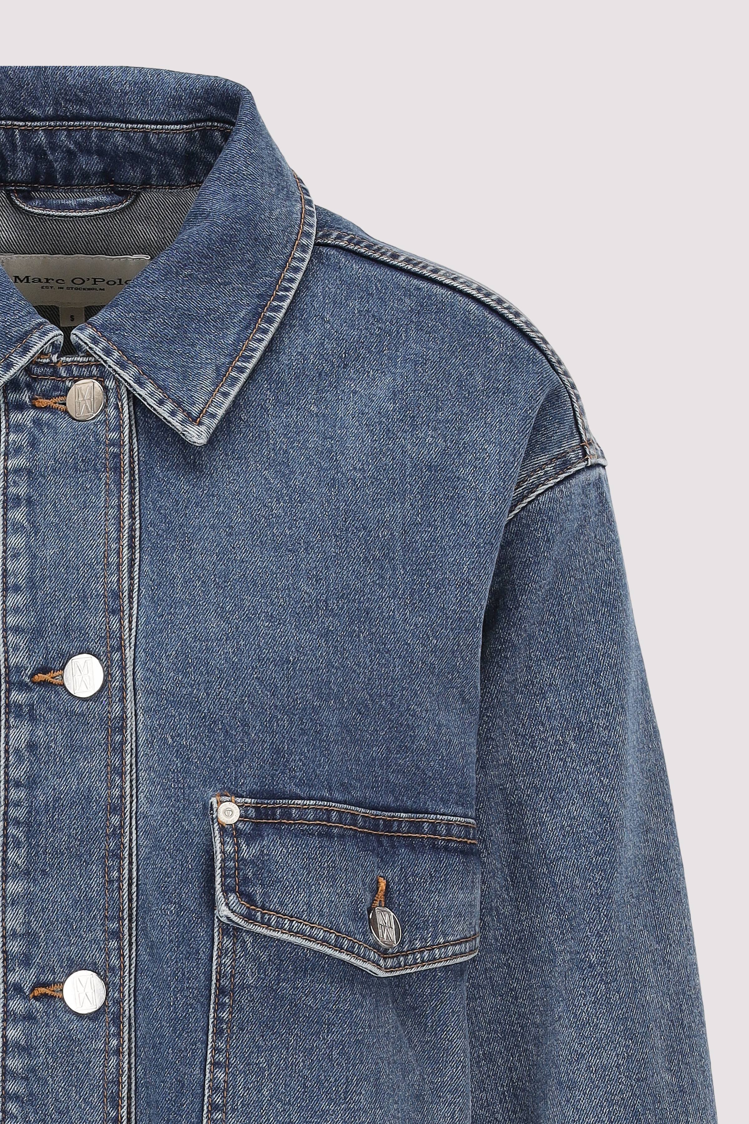 Marc O´Polo International - Denim overshirt, patched pocke Marc O´Polo International - Denim overshirt, patched pocke