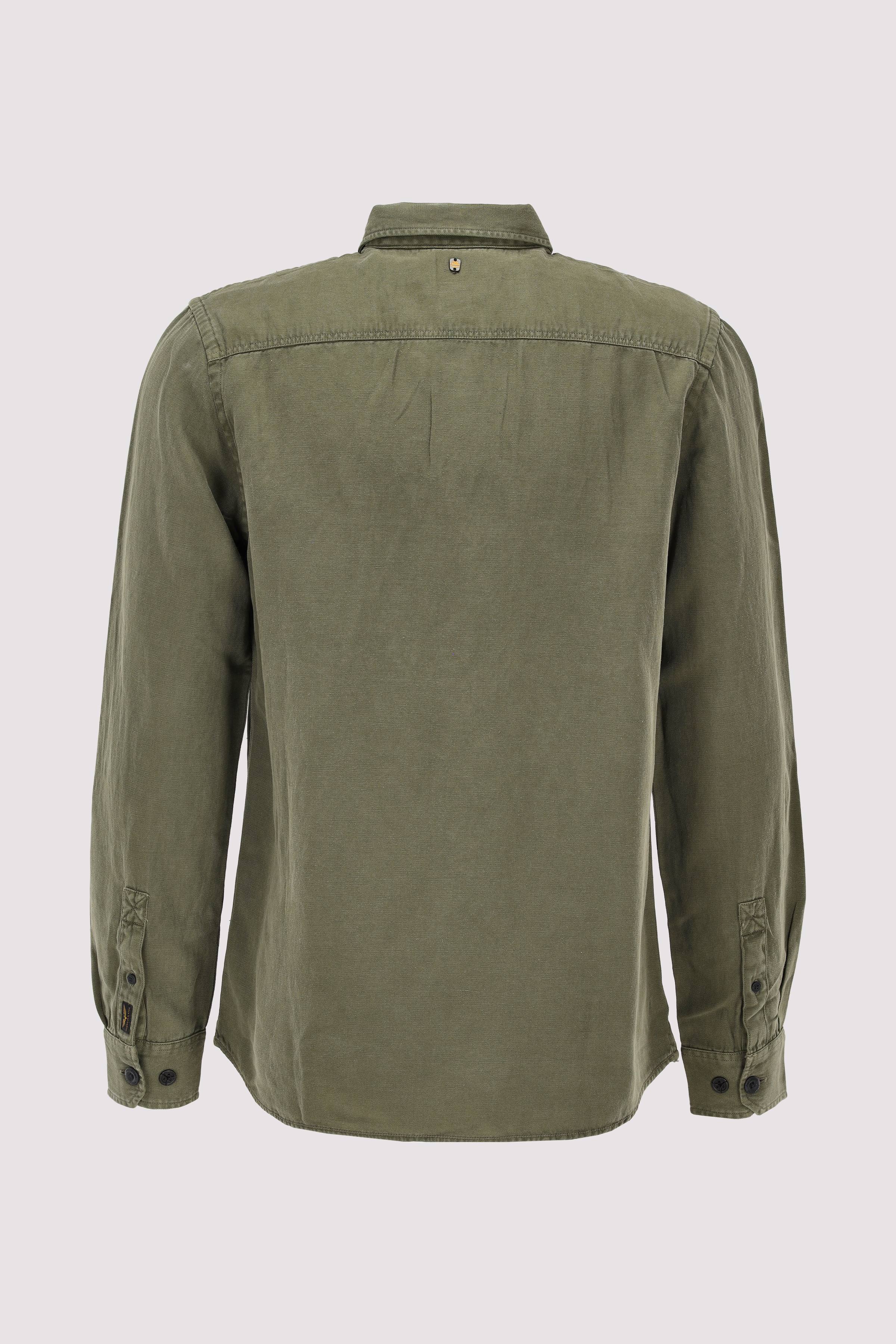 LONG SLEEVE SHIRT Ctn/lyocell