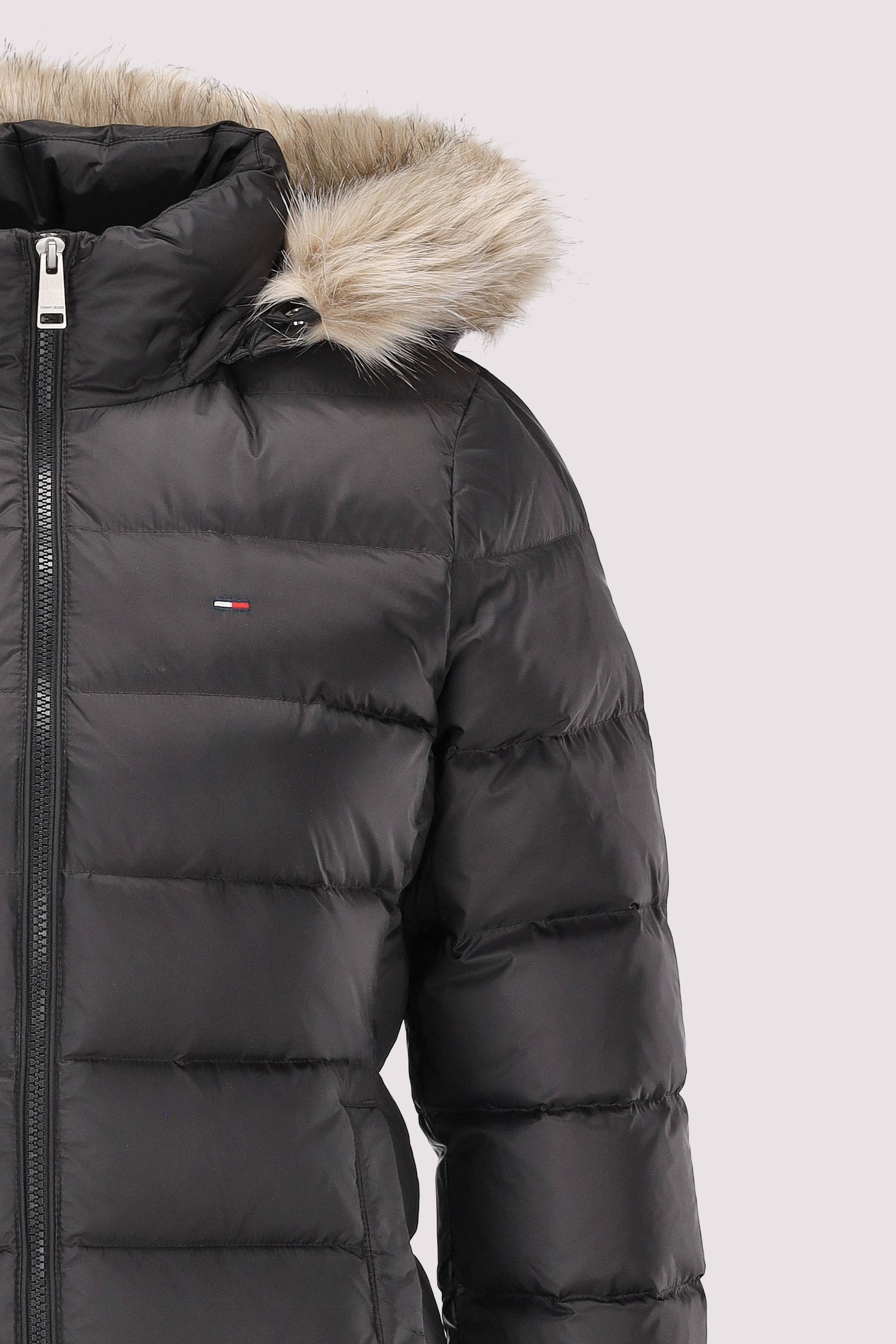 Tommy Jeans - TJW ESSENTIAL HOODED DOWN COAT