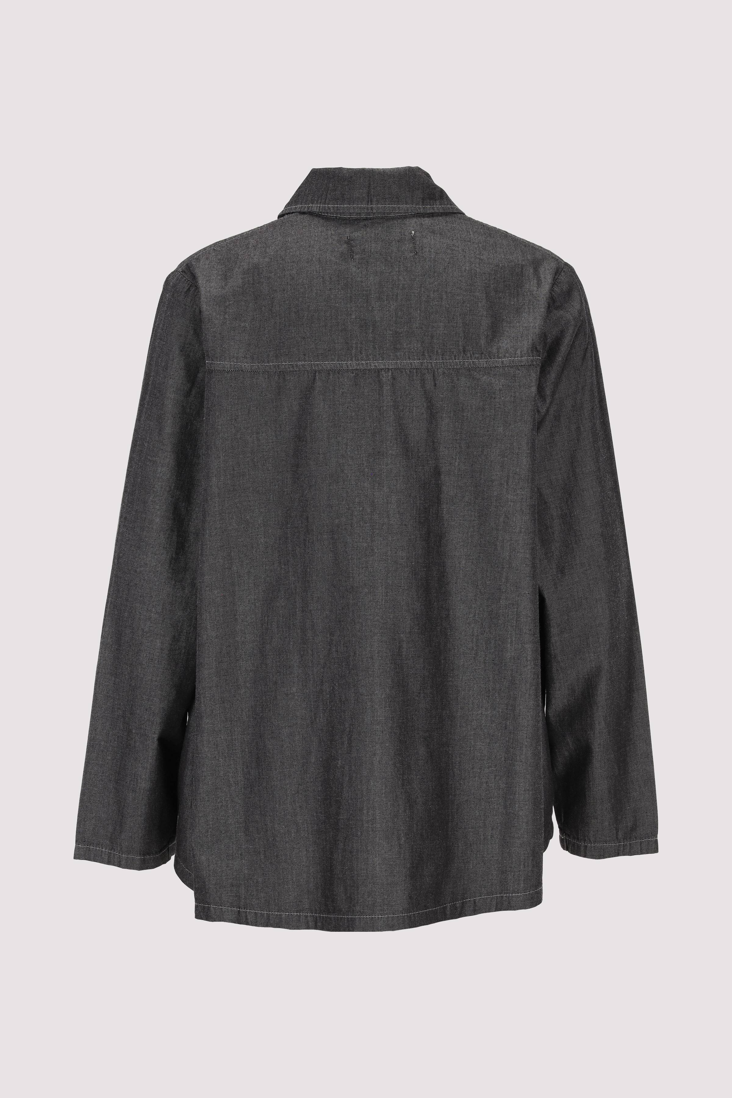 Soldout Damen Langarmbluse in Grau