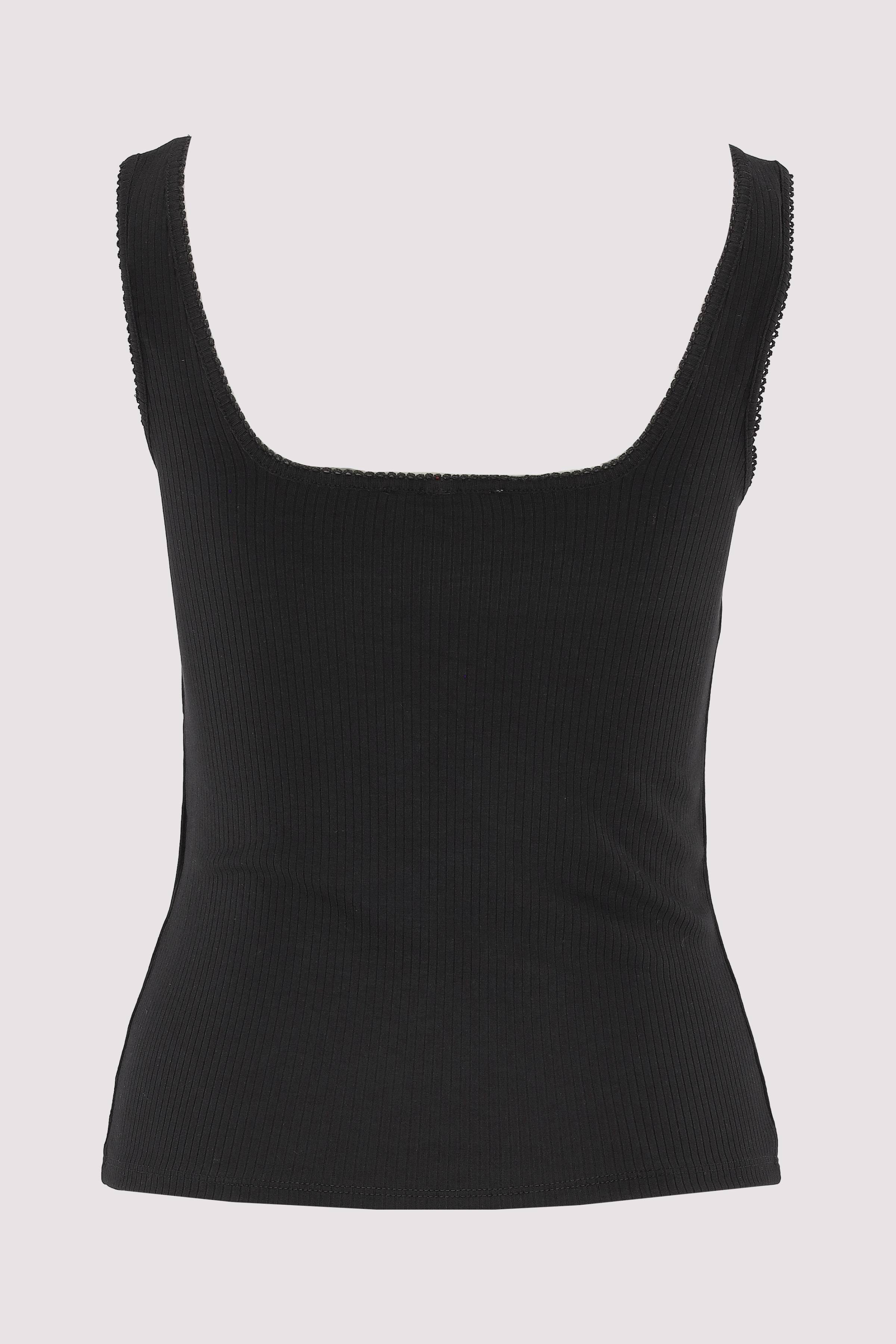 Tommy Hilfiger - 5X2 RIB SLIM SQUARE-NK TANK Tommy Hilfiger - 5X2 RIB SLIM SQUARE-NK TANK