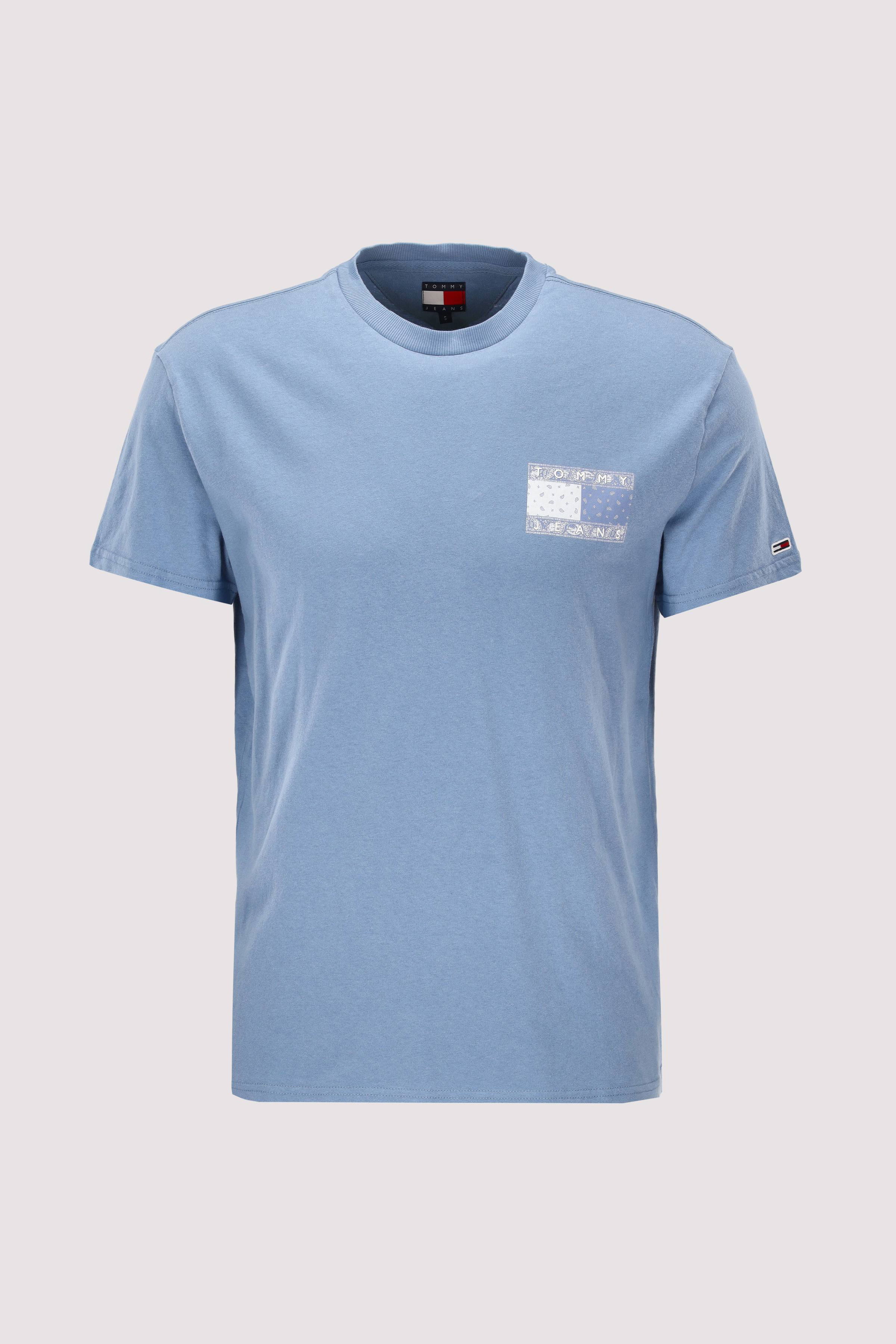 TJM REG PAISLEY FLAG TEE EXT
