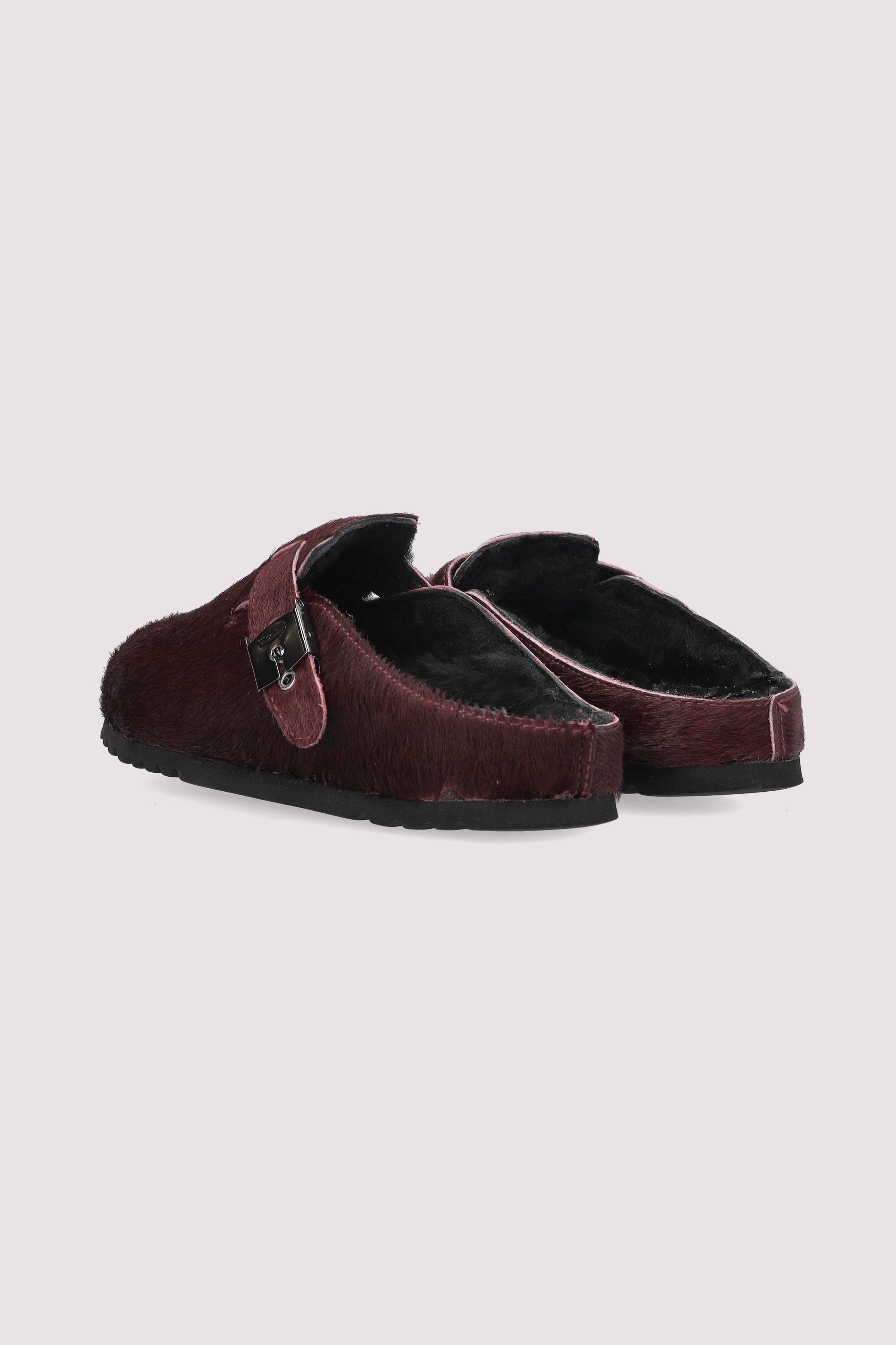 Scholl - Scholl Sandale aus Leder Cherry