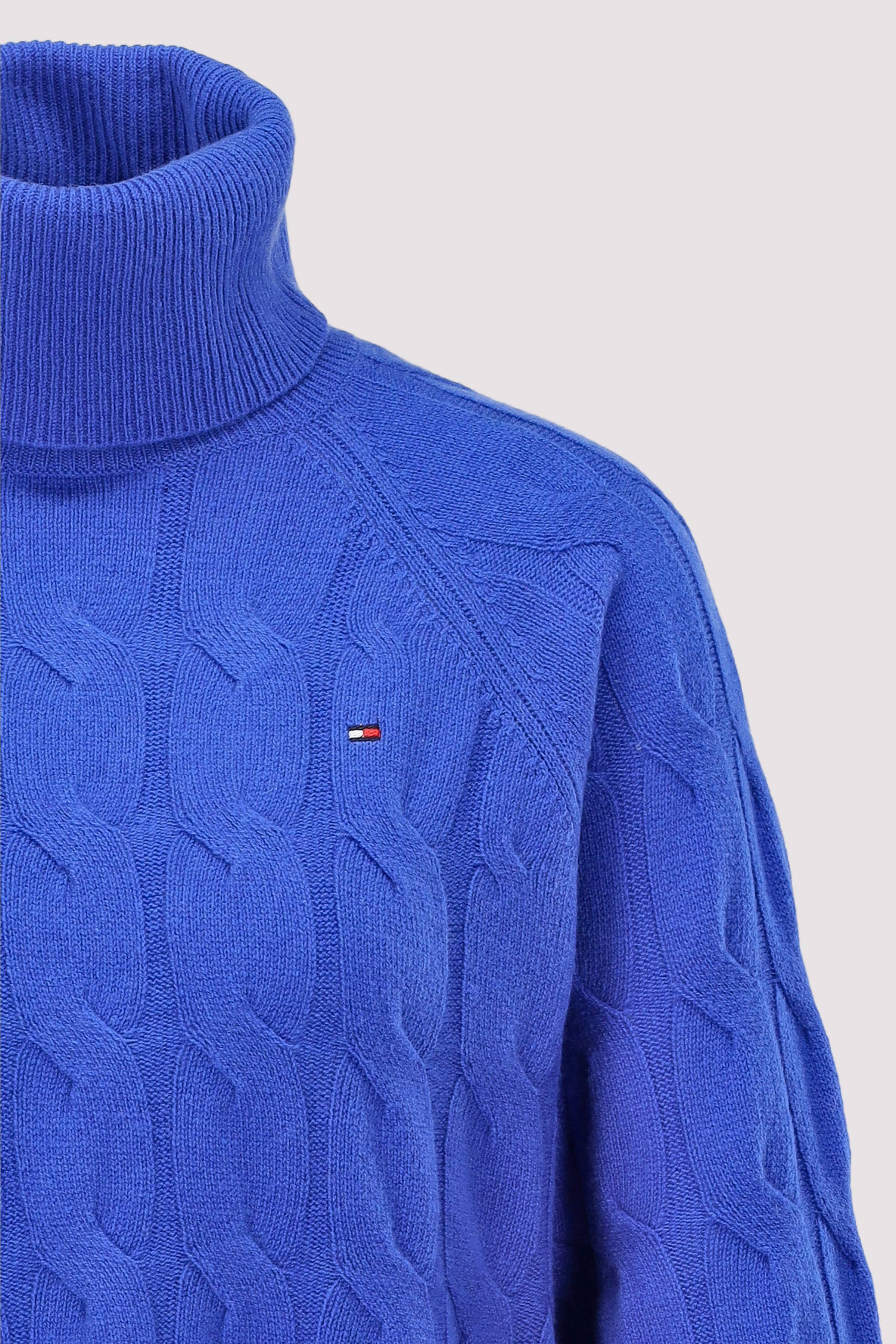 Tommy Hilfiger - SOFT WOOL CABLE ROLL-NK LS SWT