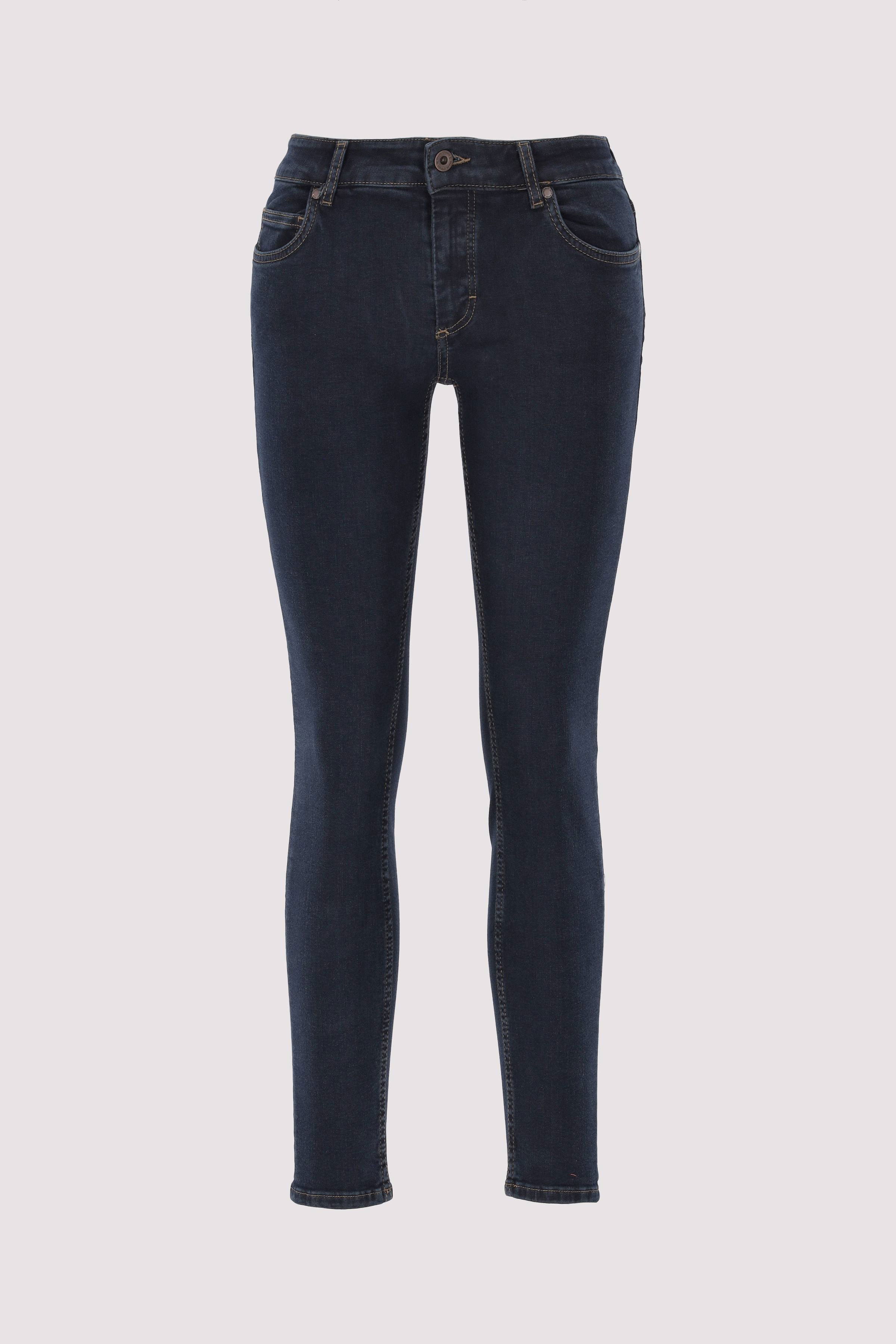 Denim Trouser, mid waist, slim